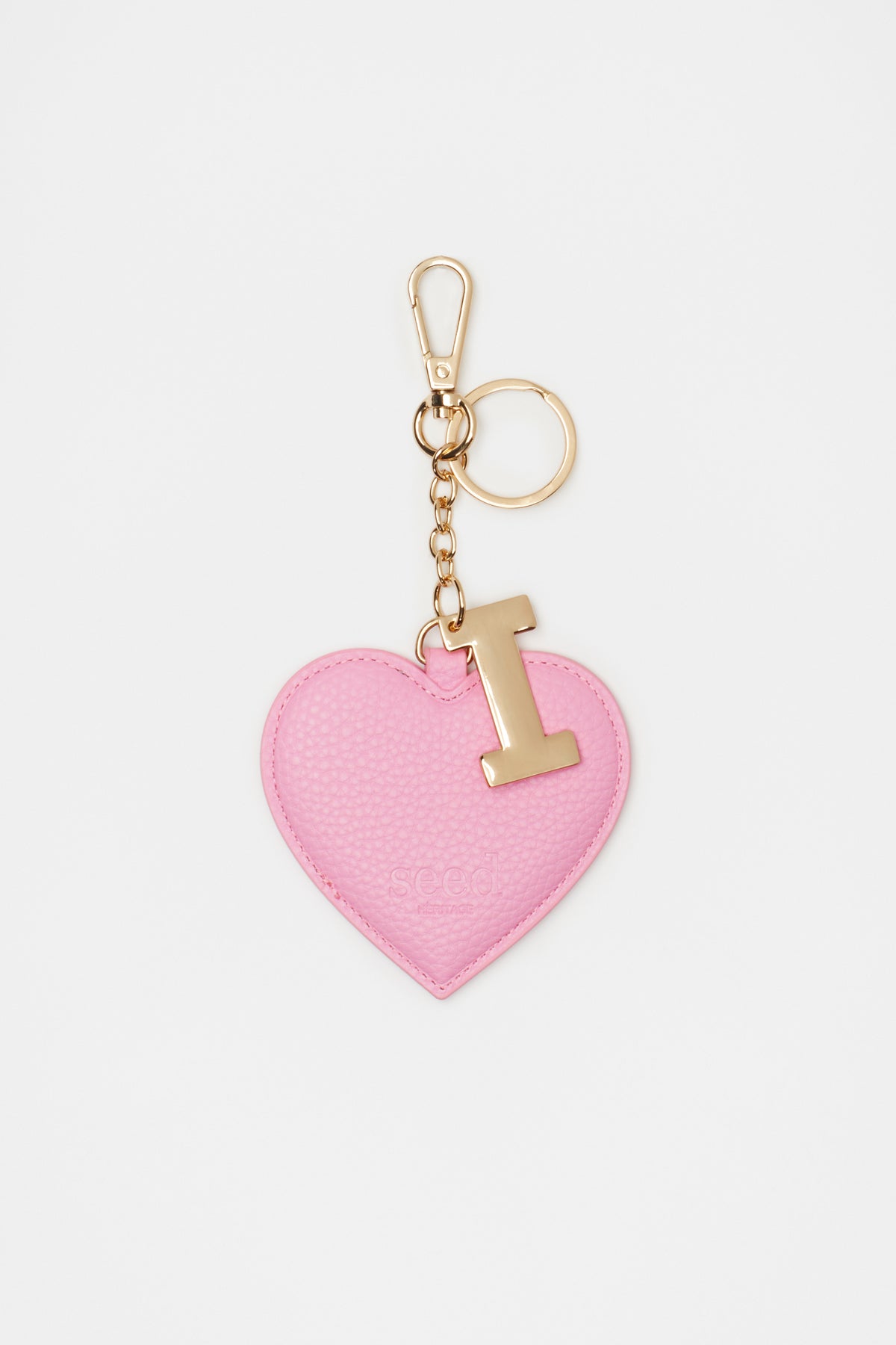 Heart Initial Keyring