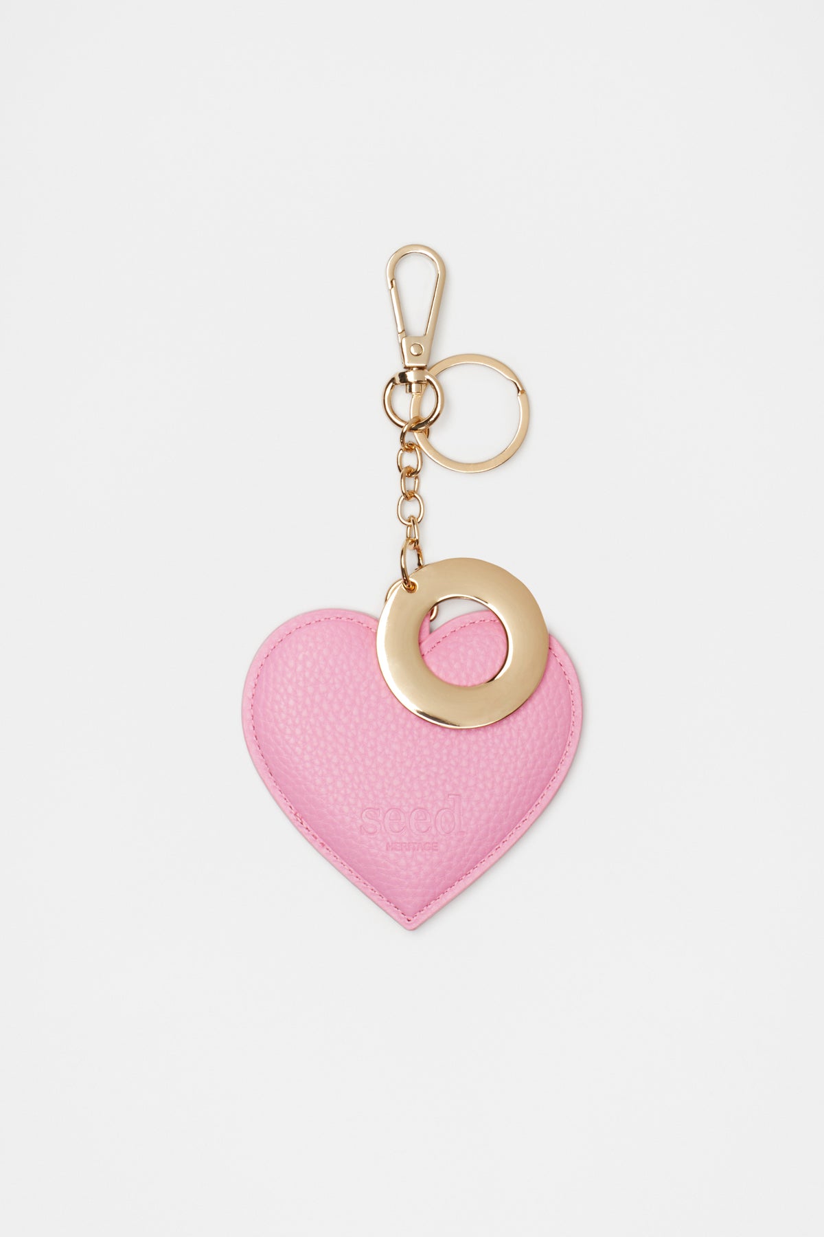 Heart Initial Keyring