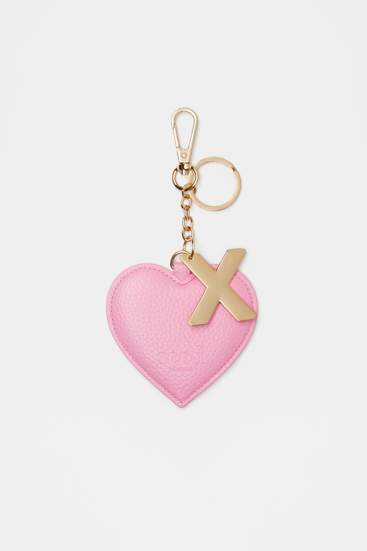 Heart Initial Keyring