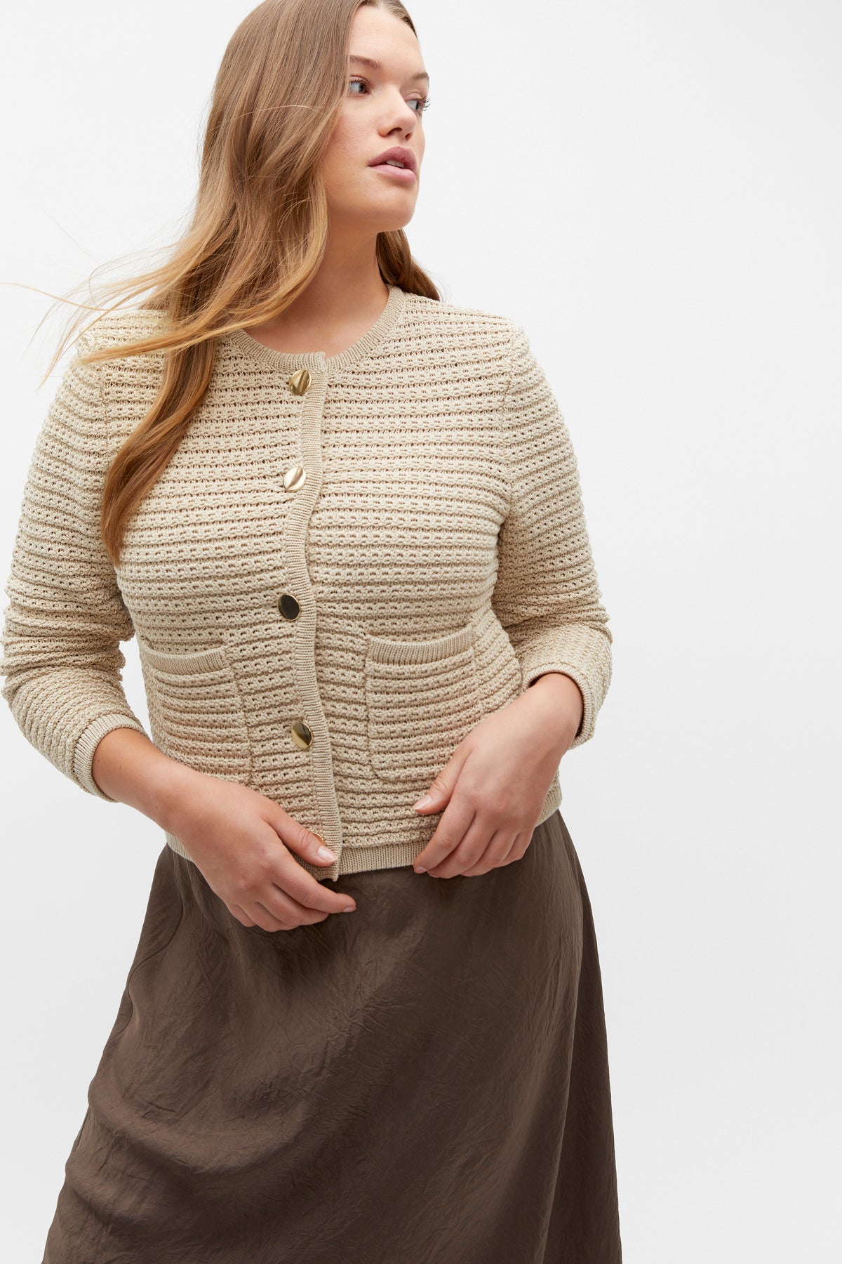 Crochet Knit Cardigan