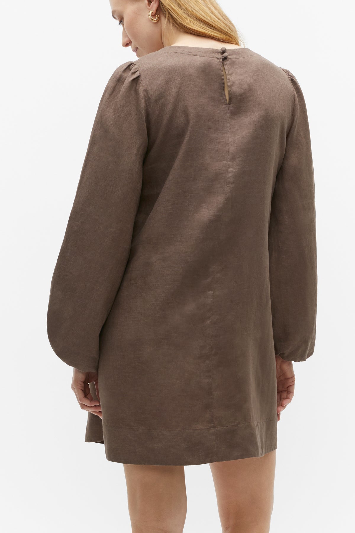 Core Linen Mini Dress