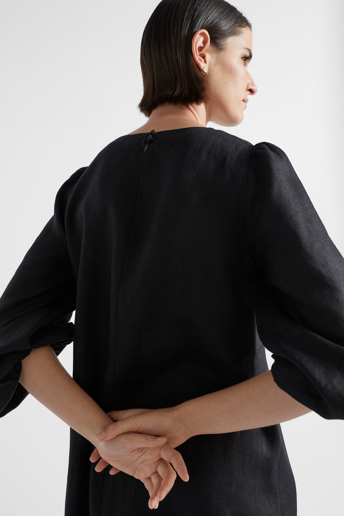 Core Linen Mini Dress