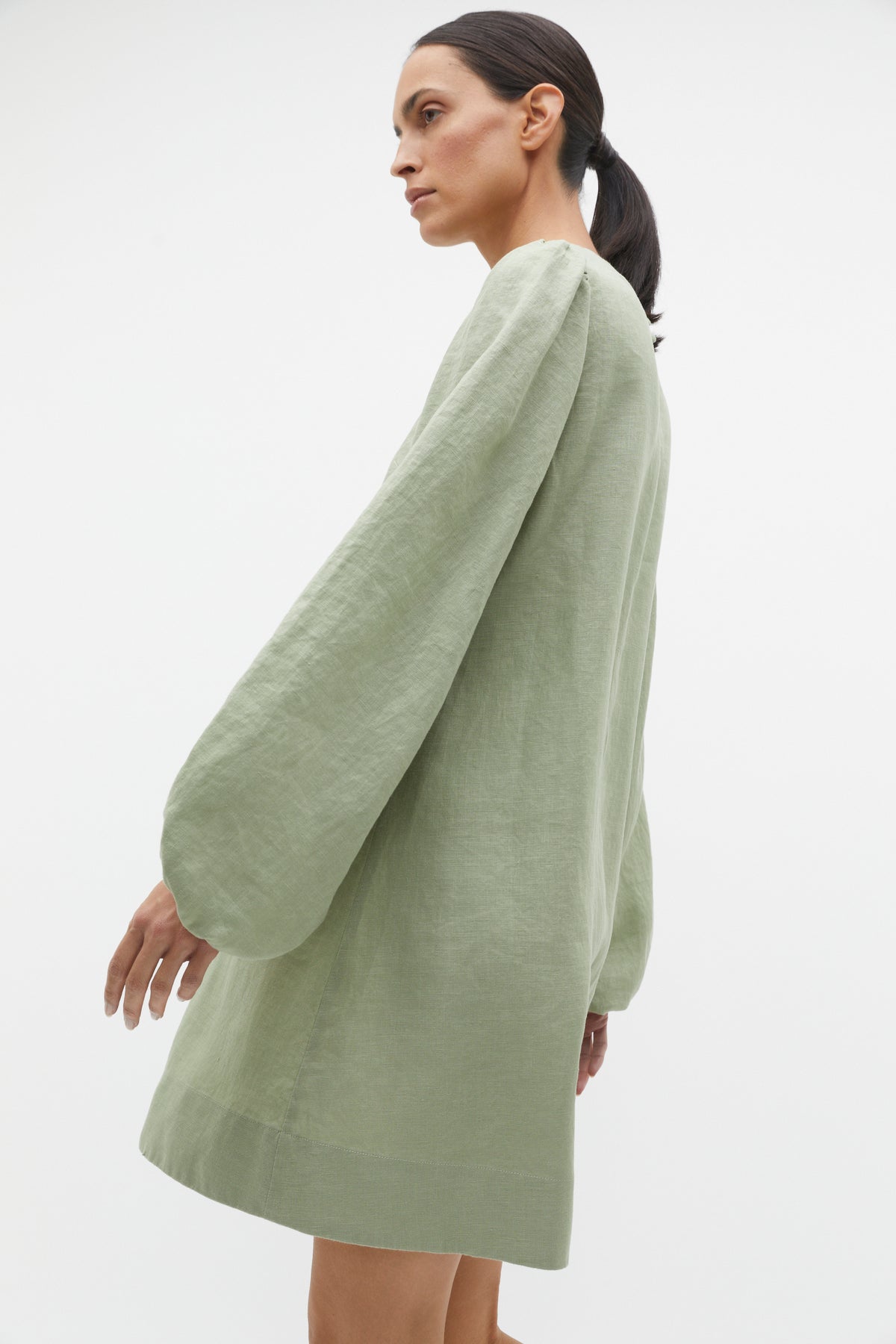 Core Linen Mini Dress
