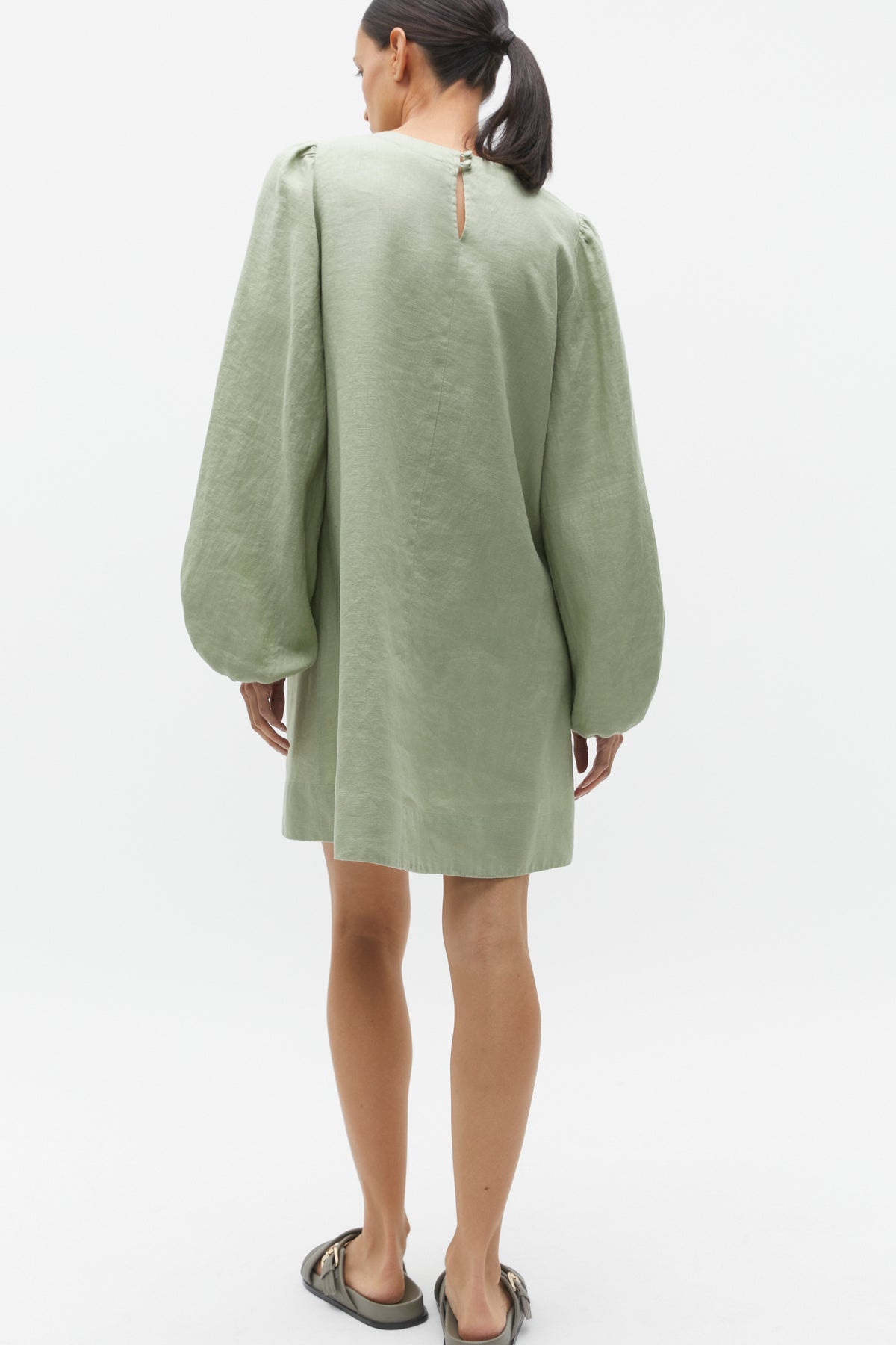 Core Linen Mini Dress