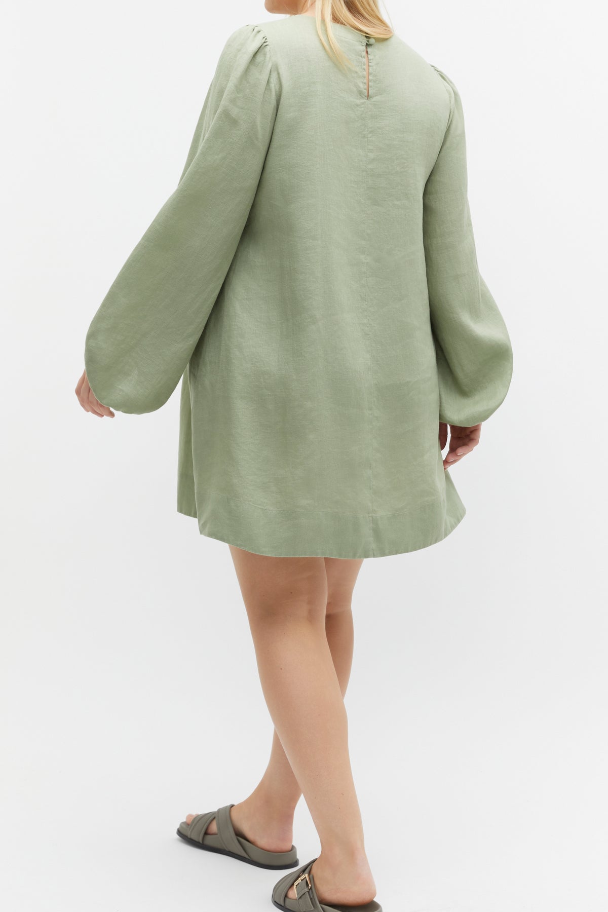 Core Linen Mini Dress