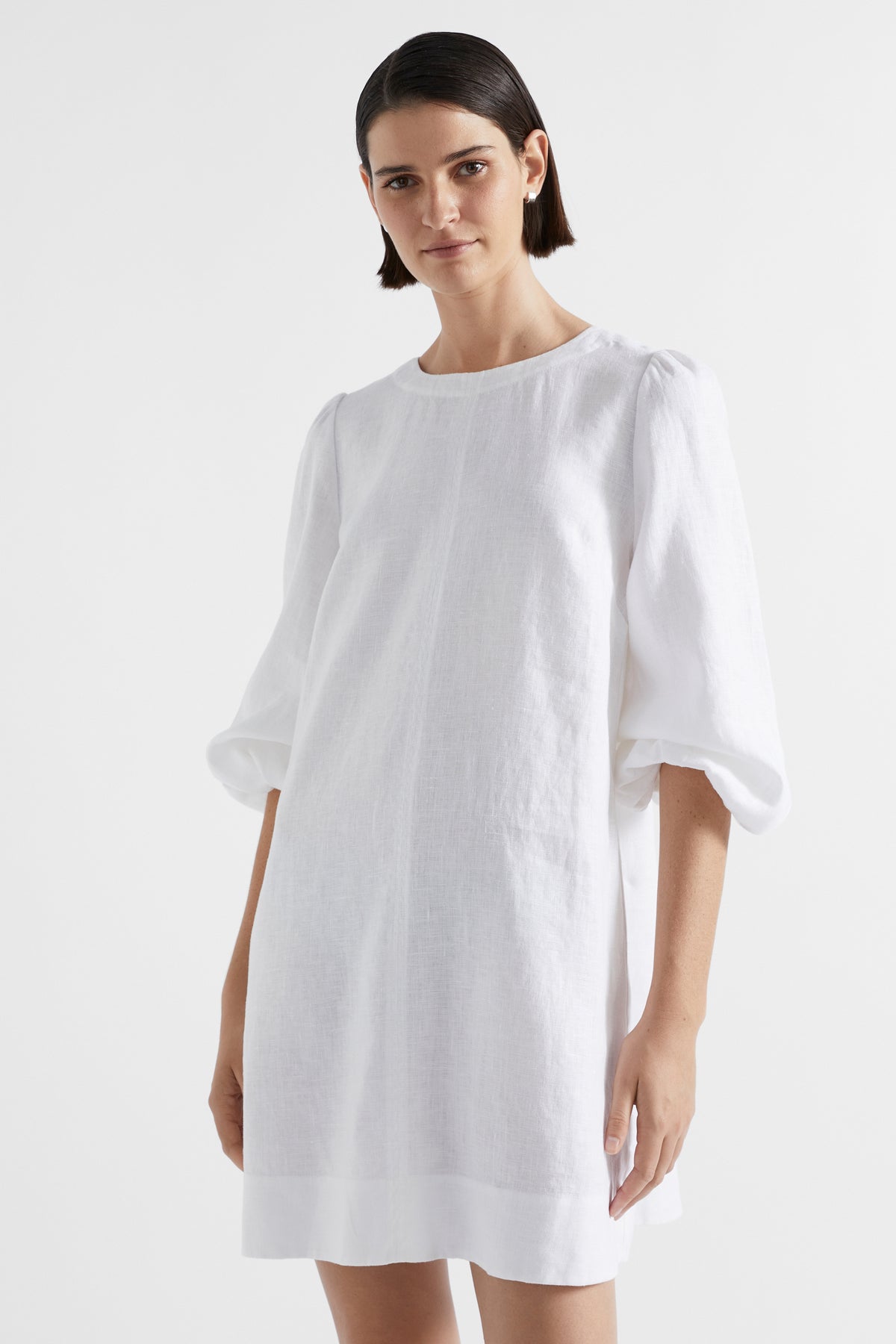 Core Linen Mini Dress