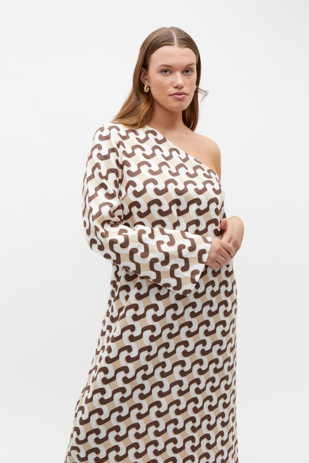 Chain Geo Maxi Dress