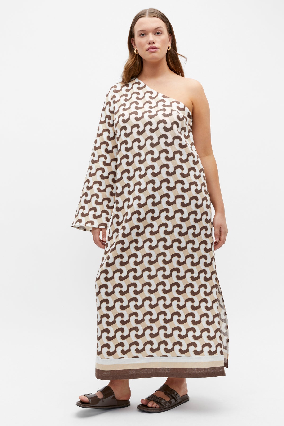 Chain Geo Maxi Dress