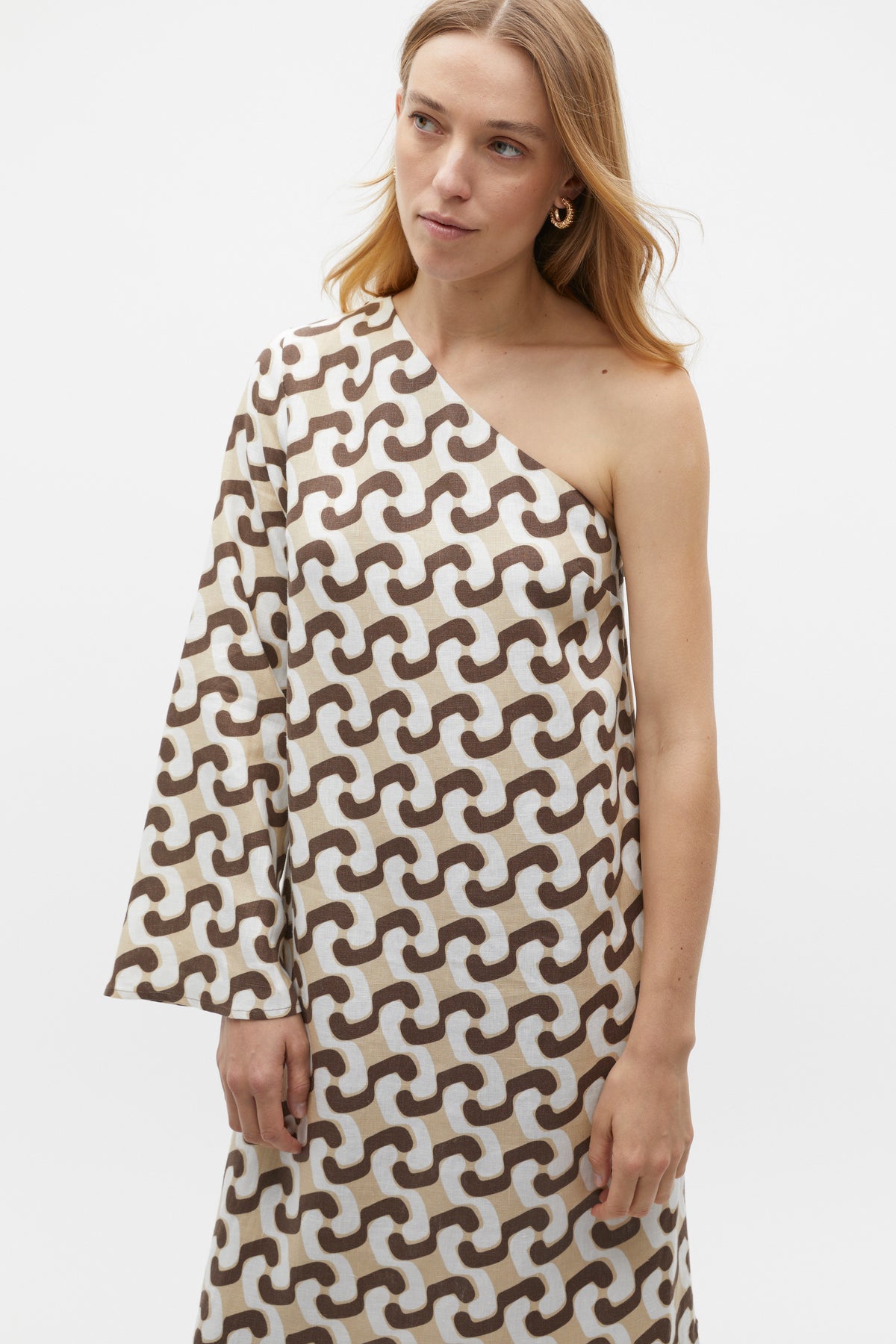 Chain Geo Maxi Dress