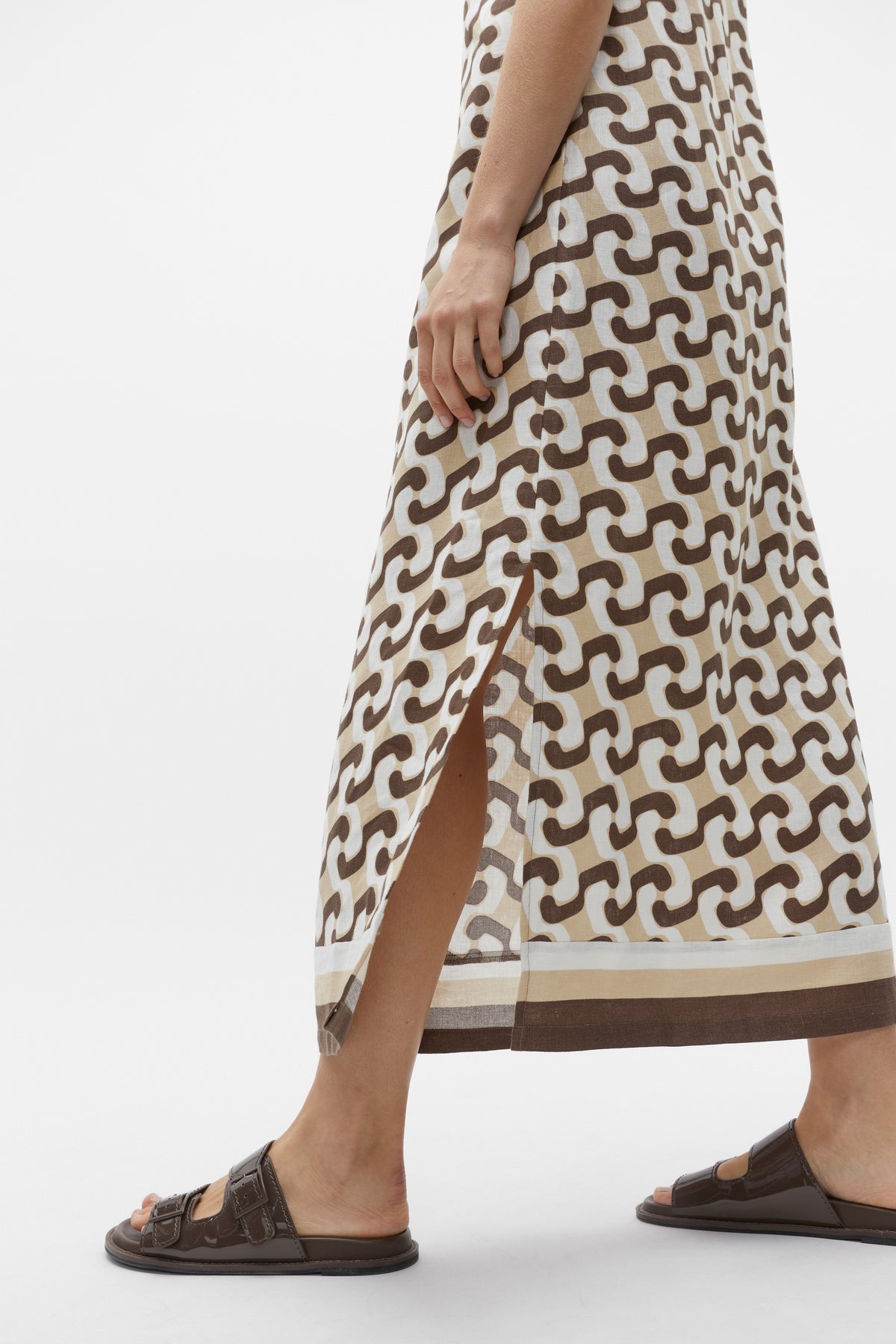 Chain Geo Maxi Dress