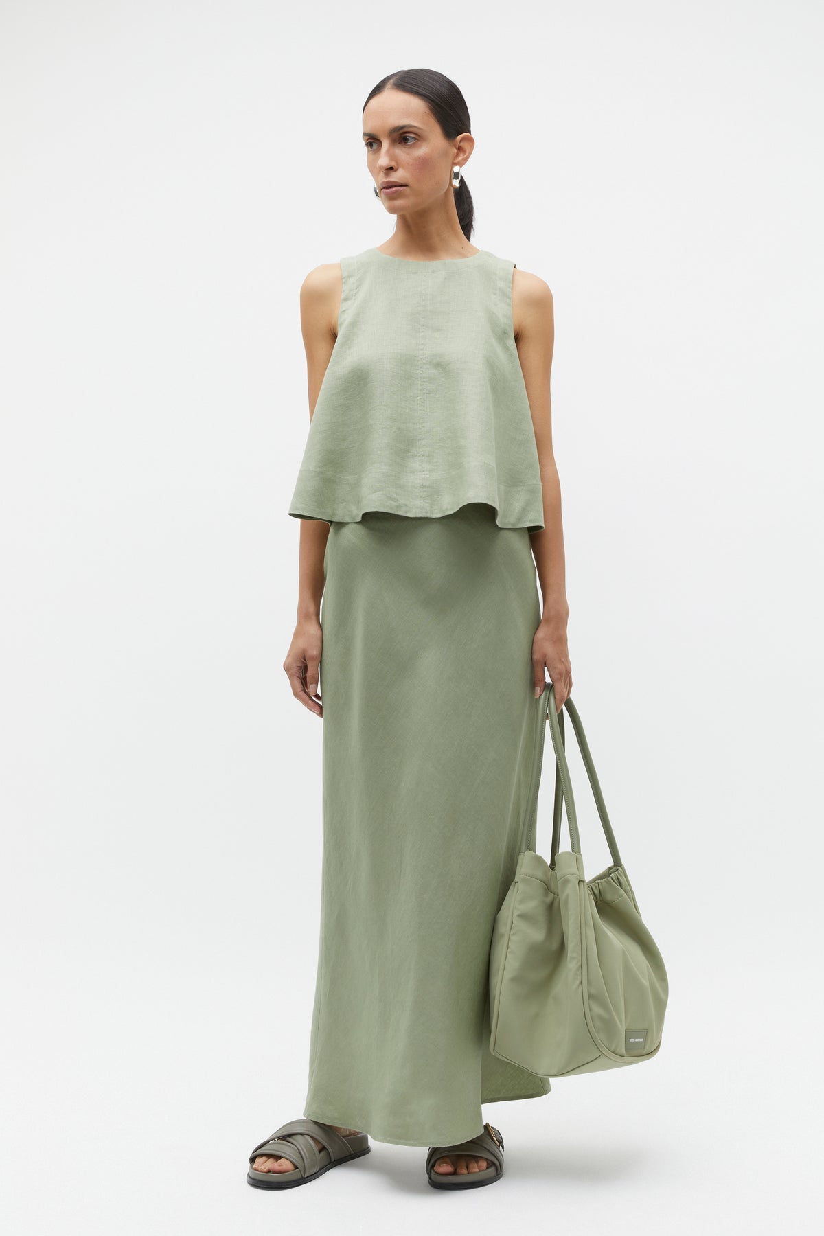 Core Linen Skirt