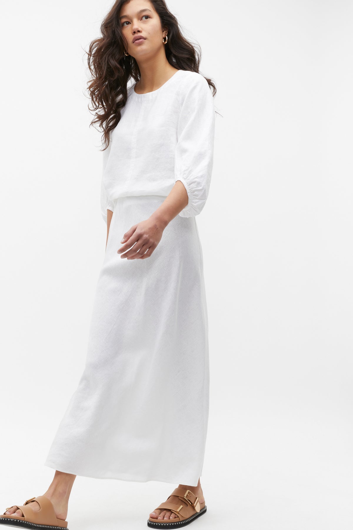 Core Linen Skirt