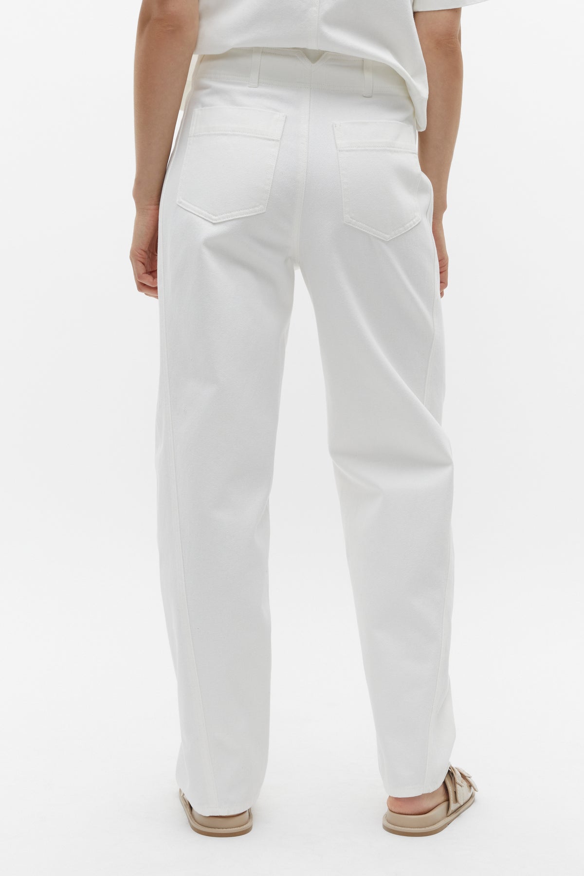 Denim Barrel Leg Jean
