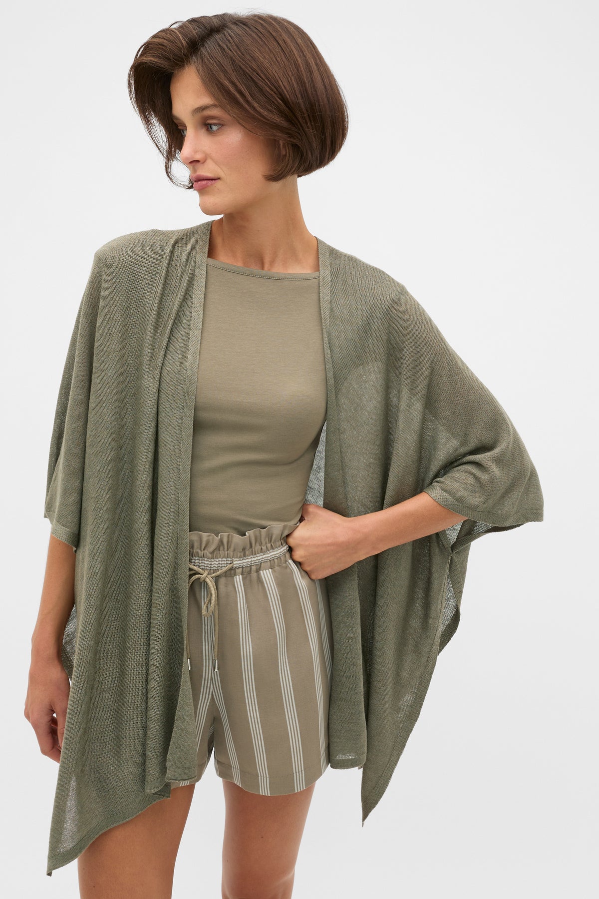 Fine Knit Poncho