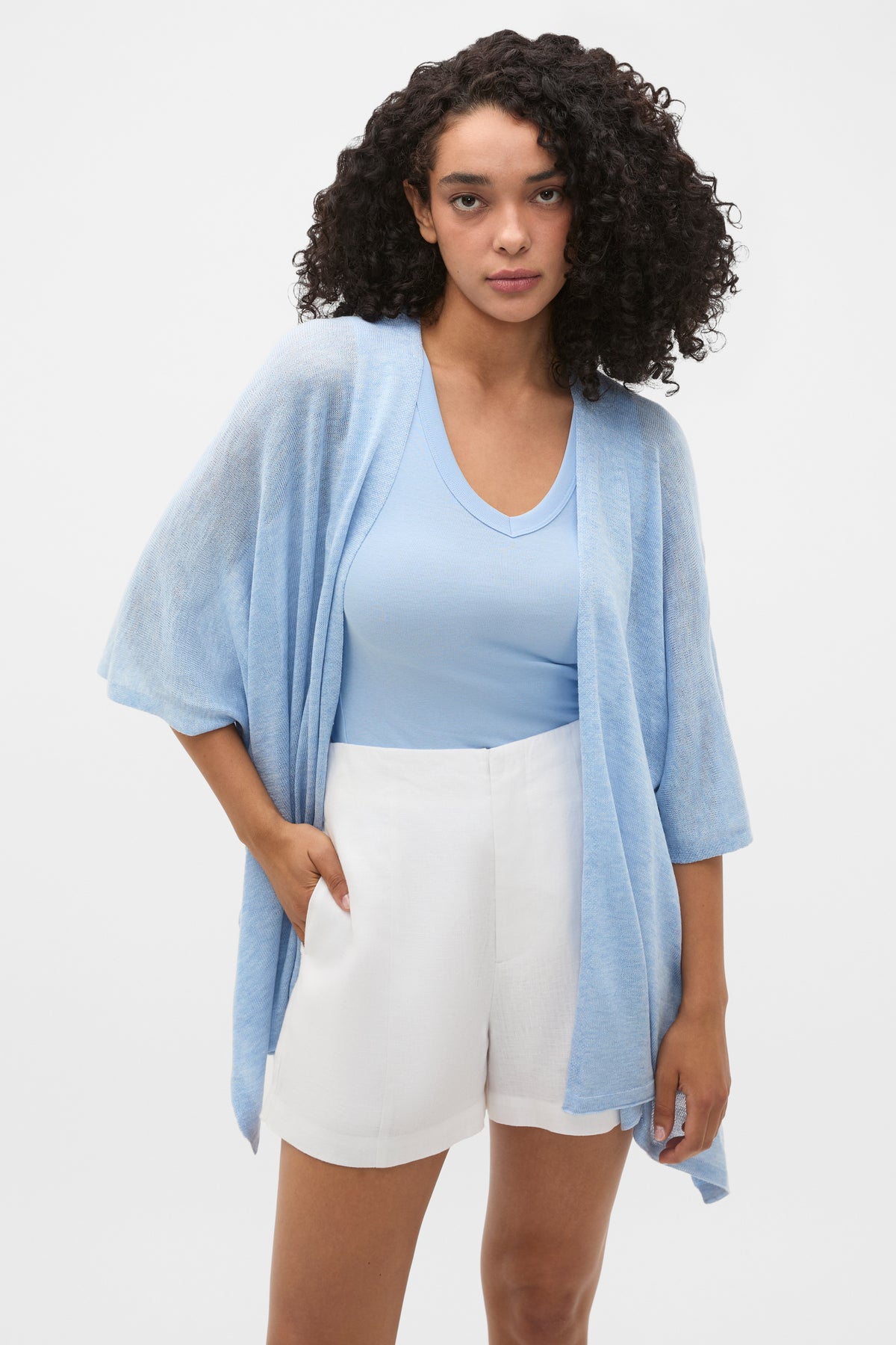 Fine Knit Poncho