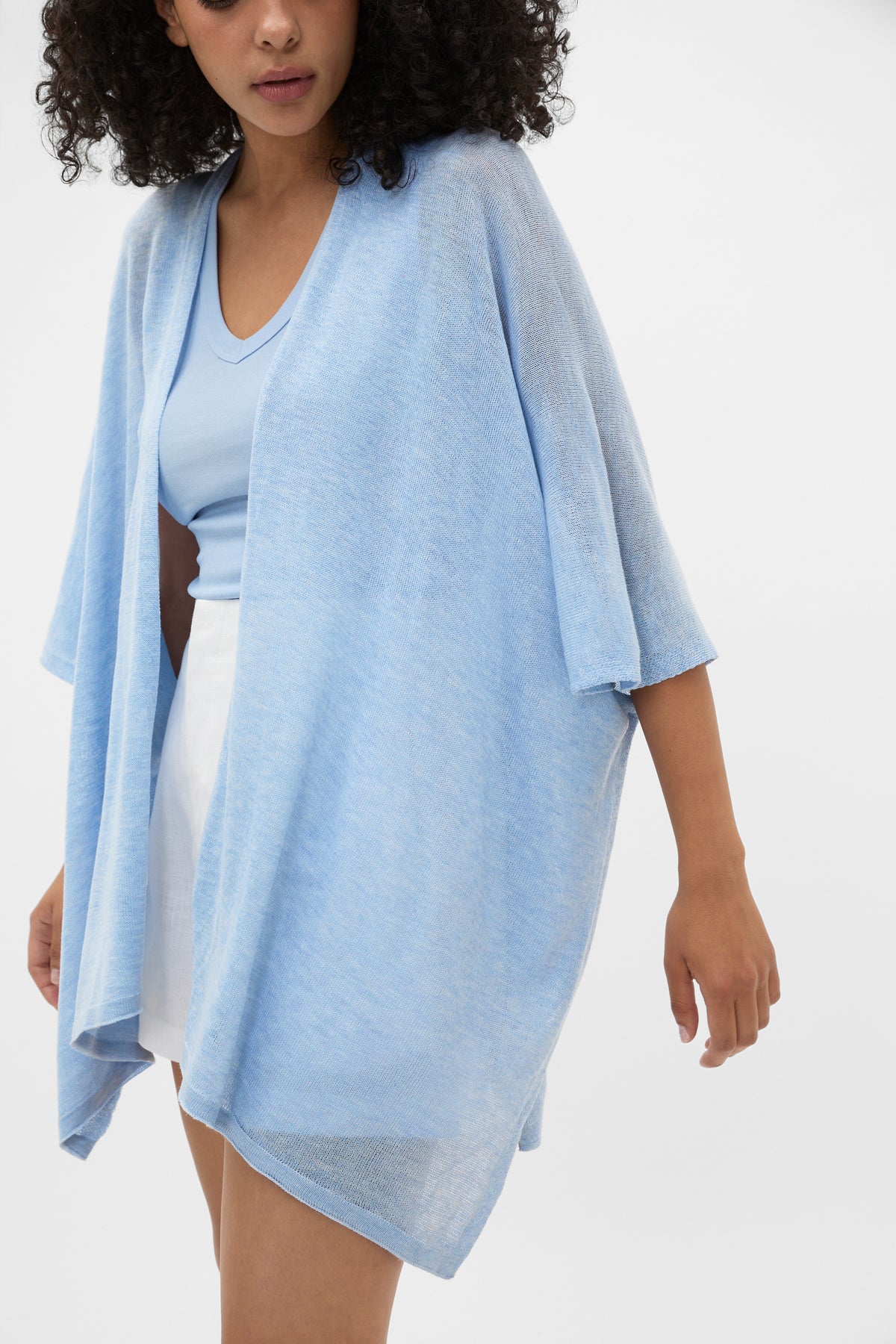 Fine Knit Poncho