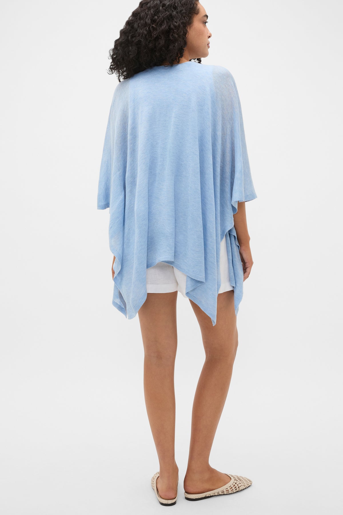 Fine Knit Poncho