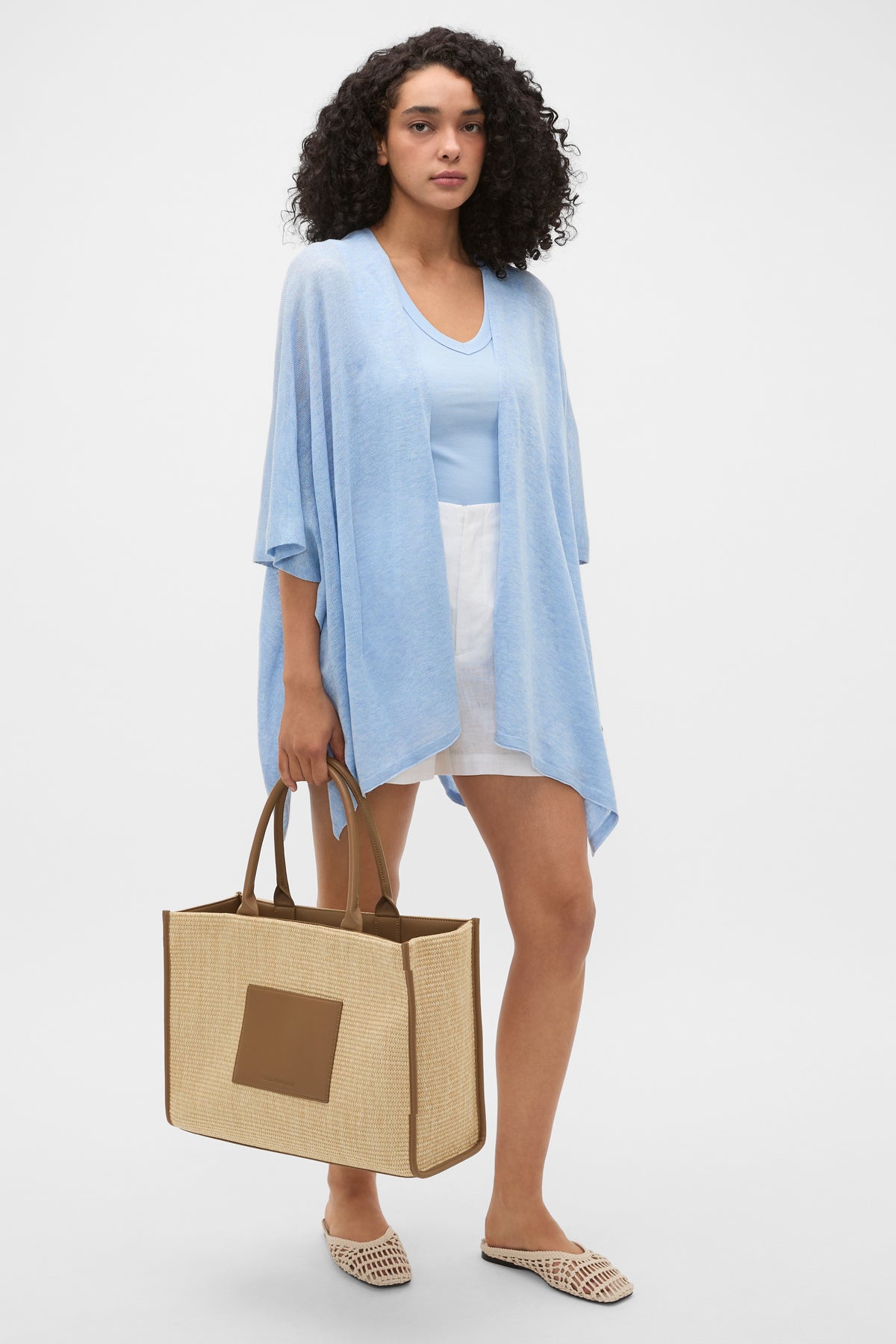 Fine Knit Poncho