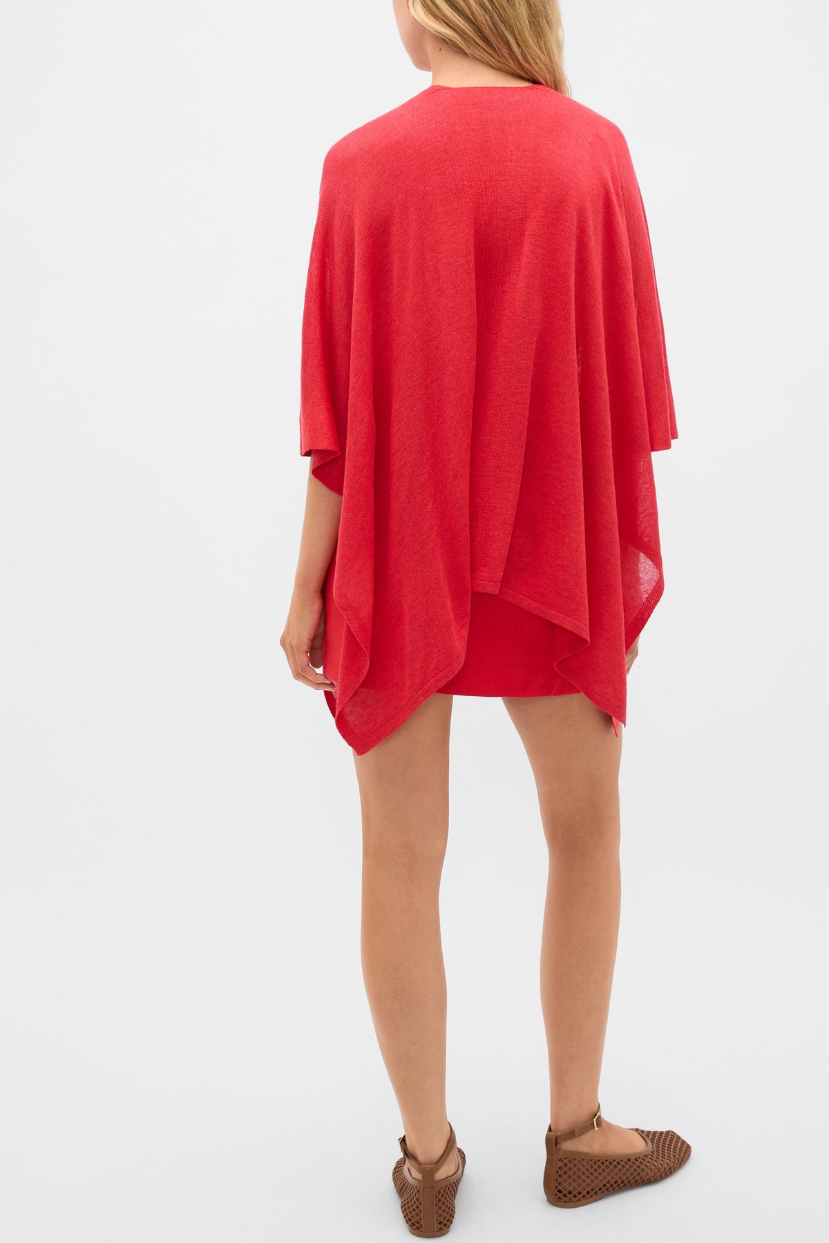 Fine Knit Poncho