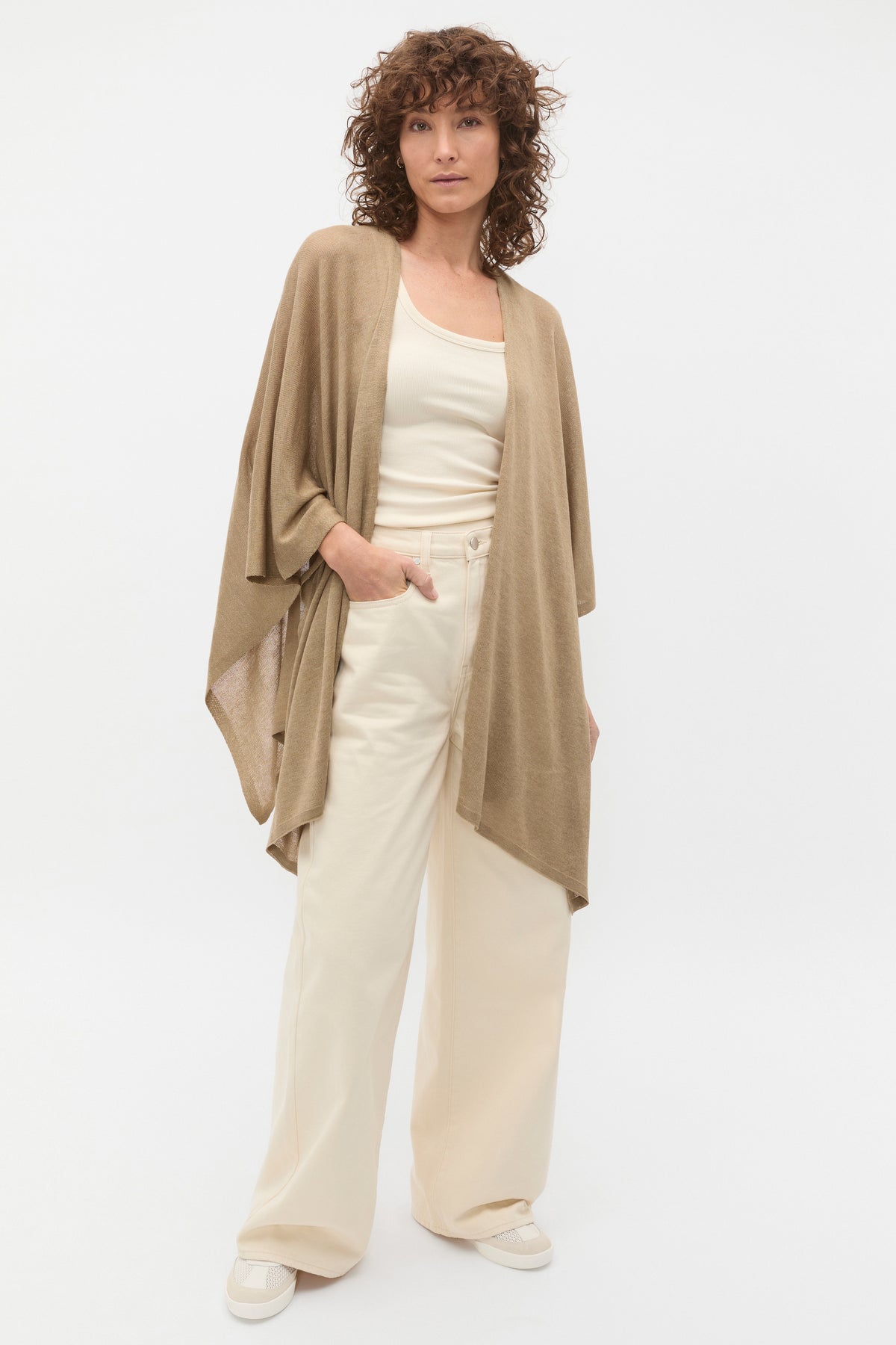 Fine Knit Poncho
