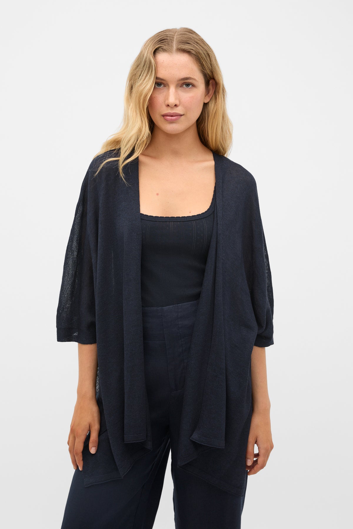 Fine Knit Poncho