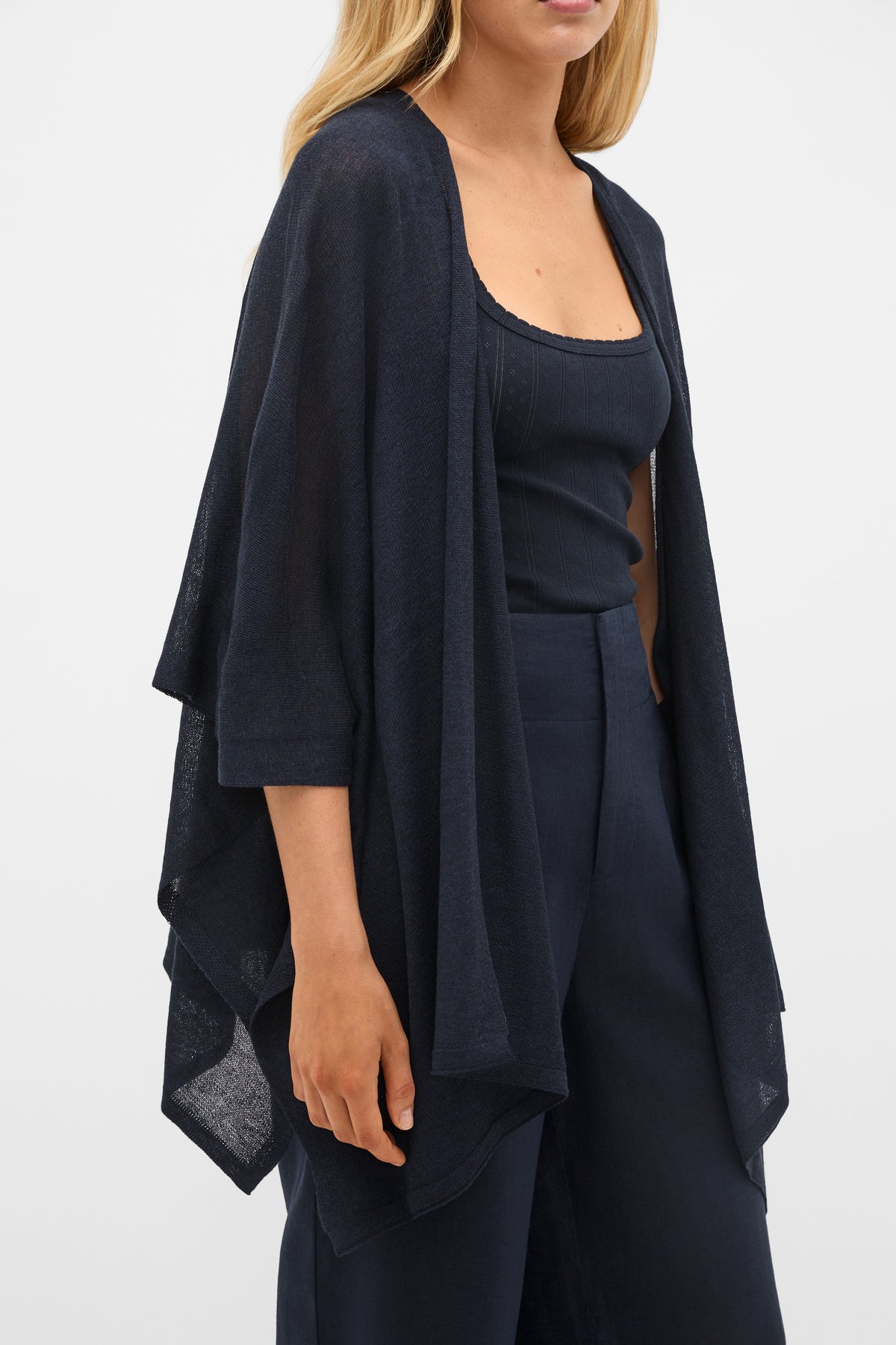 Fine Knit Poncho