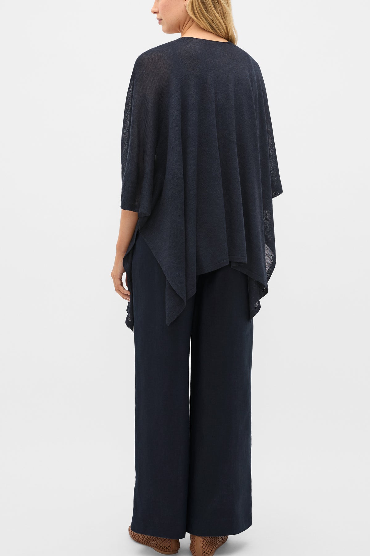 Fine Knit Poncho