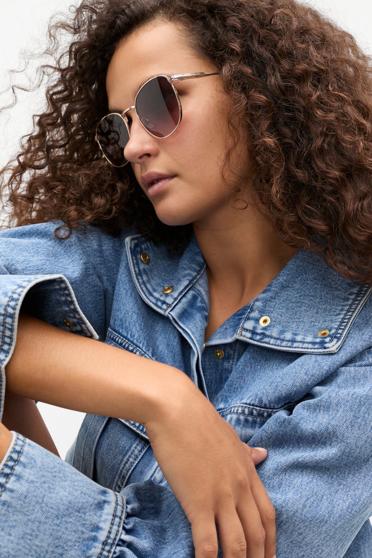 Ava Metal Sunglasses