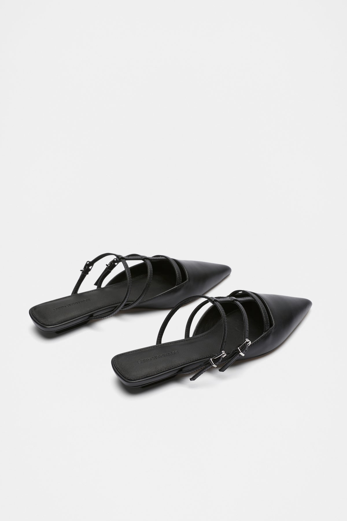 Kara Caged Pointed Flat