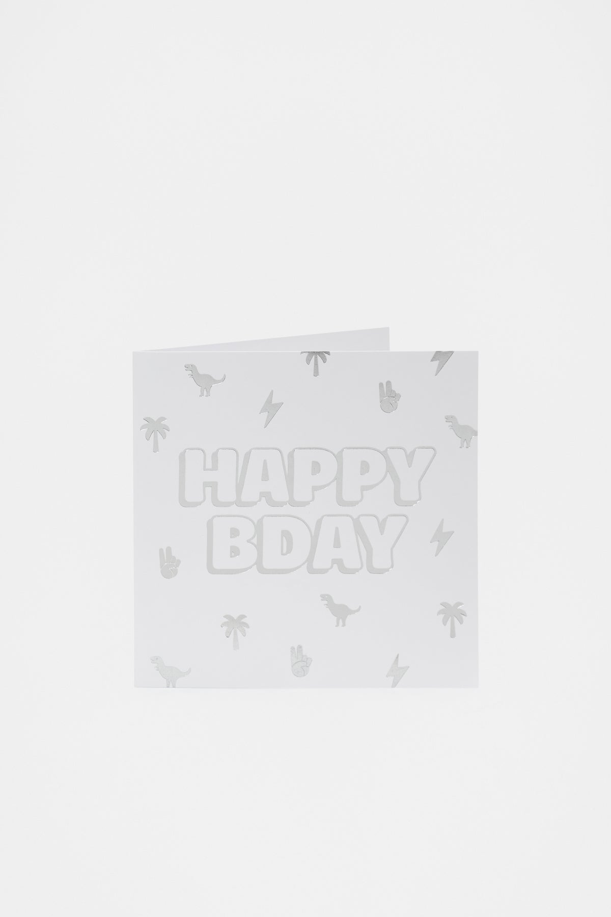 Large Happy Birthday Dinosaur Card