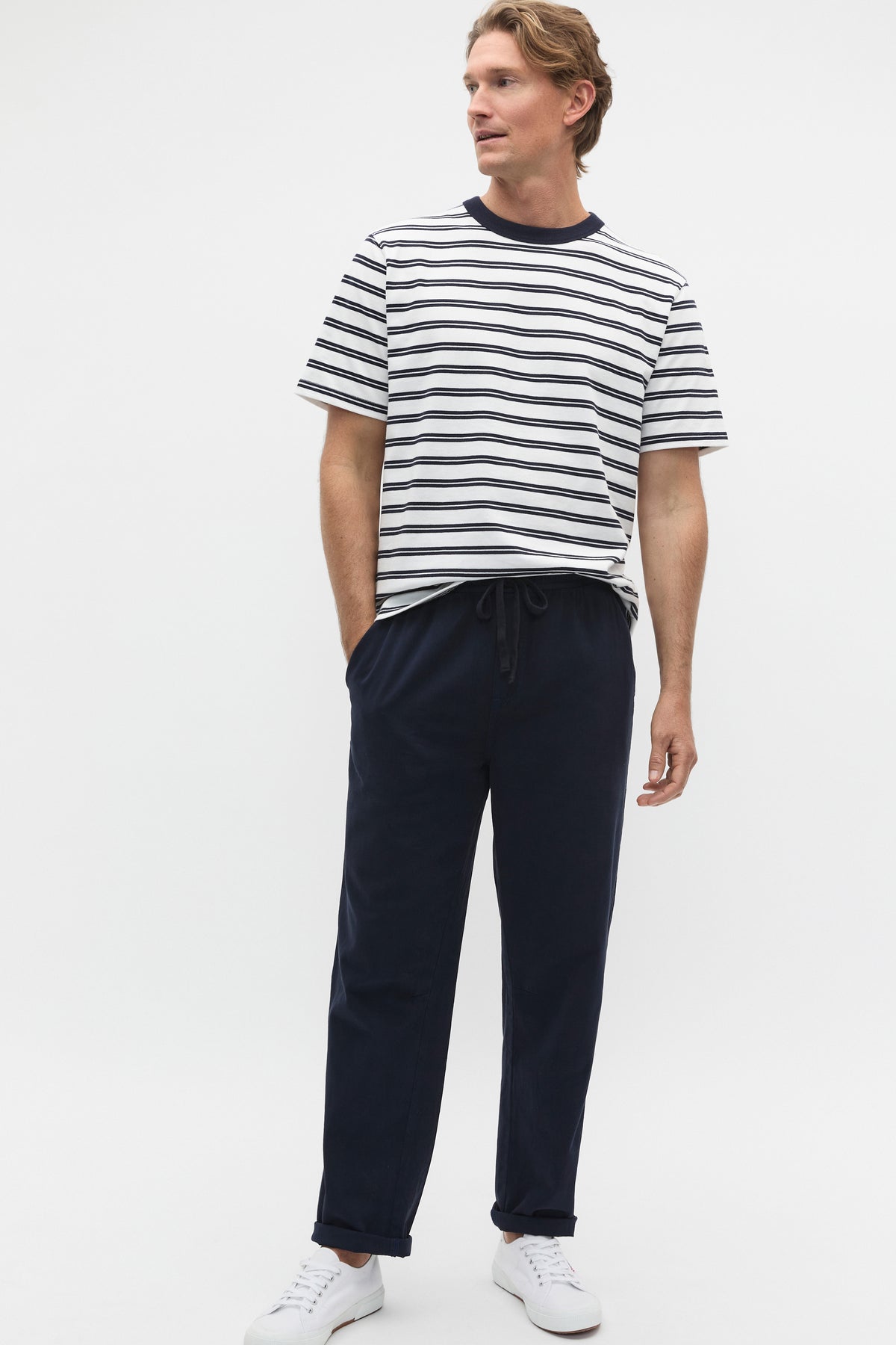 Crew Stripe Tee