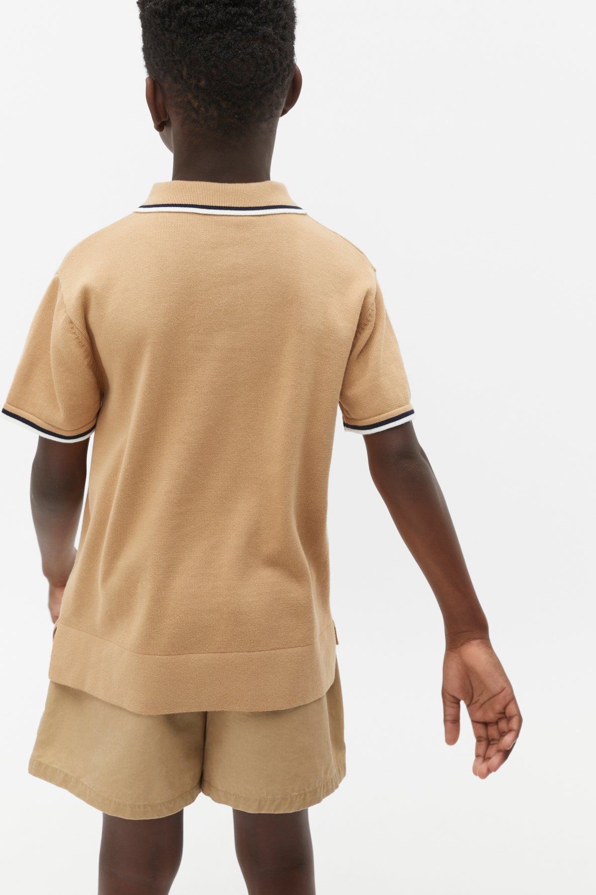 Knit Logo Polo