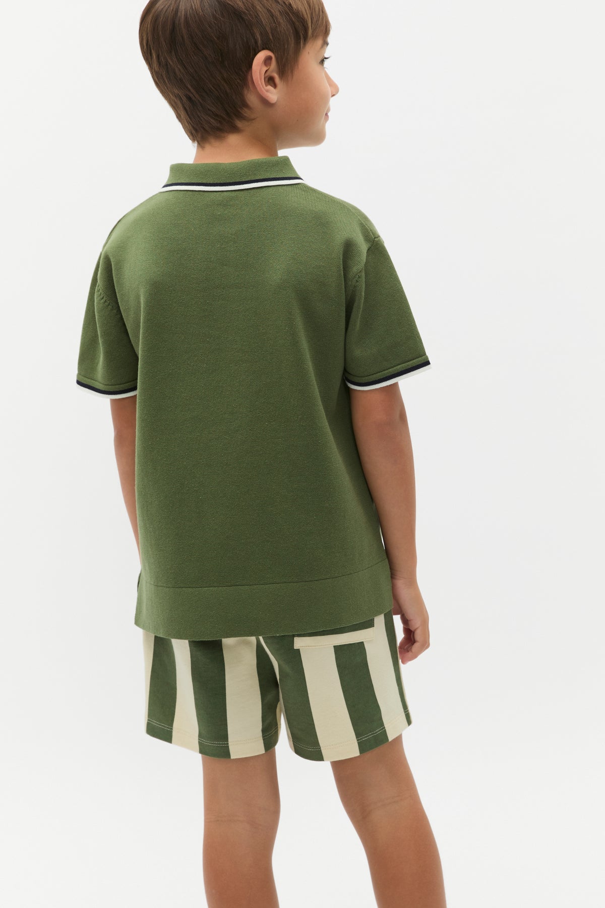 Knit Logo Polo