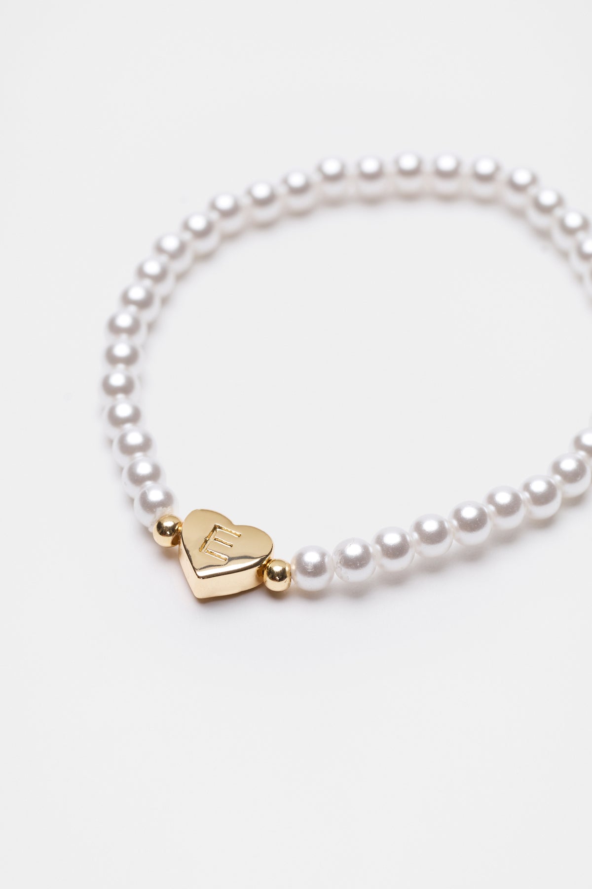 Initial Pearl Bracelet