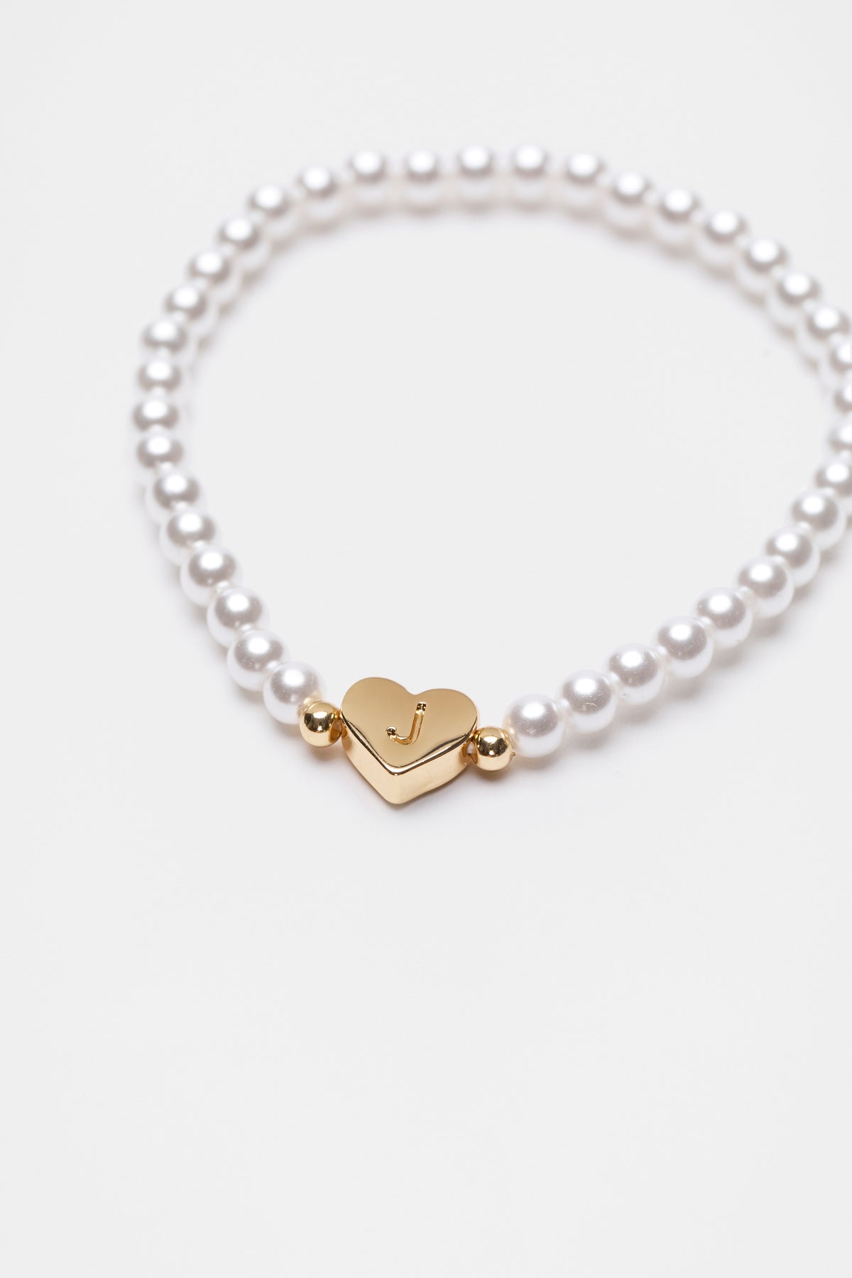 Initial Pearl Bracelet