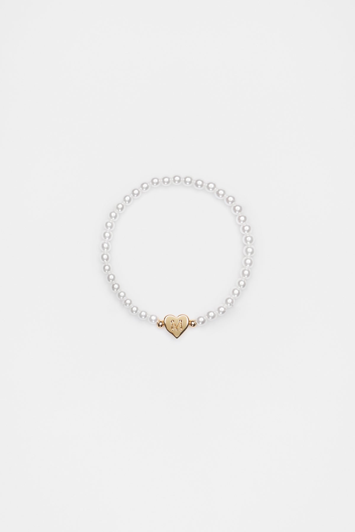 Initial Pearl Bracelet