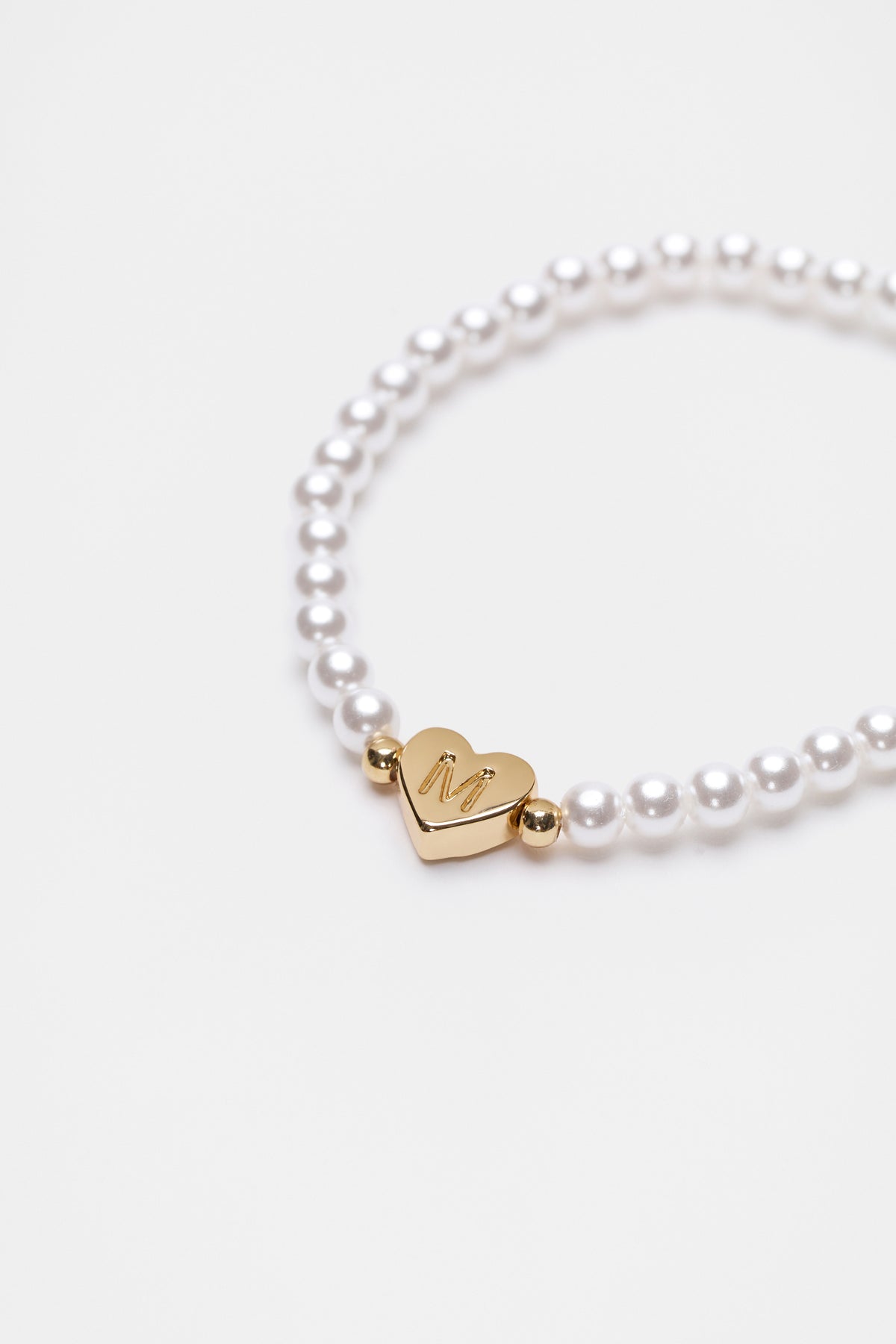 Initial Pearl Bracelet