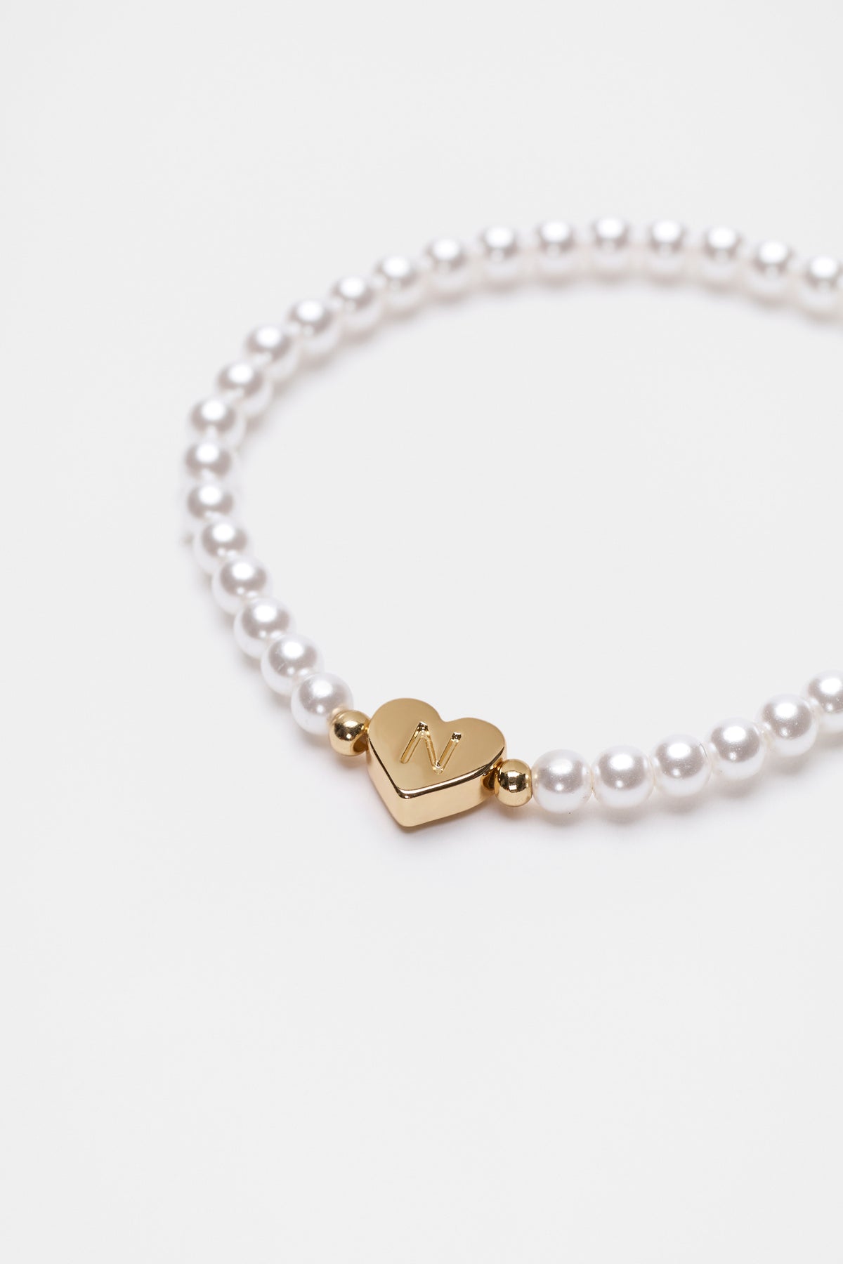 Initial Pearl Bracelet