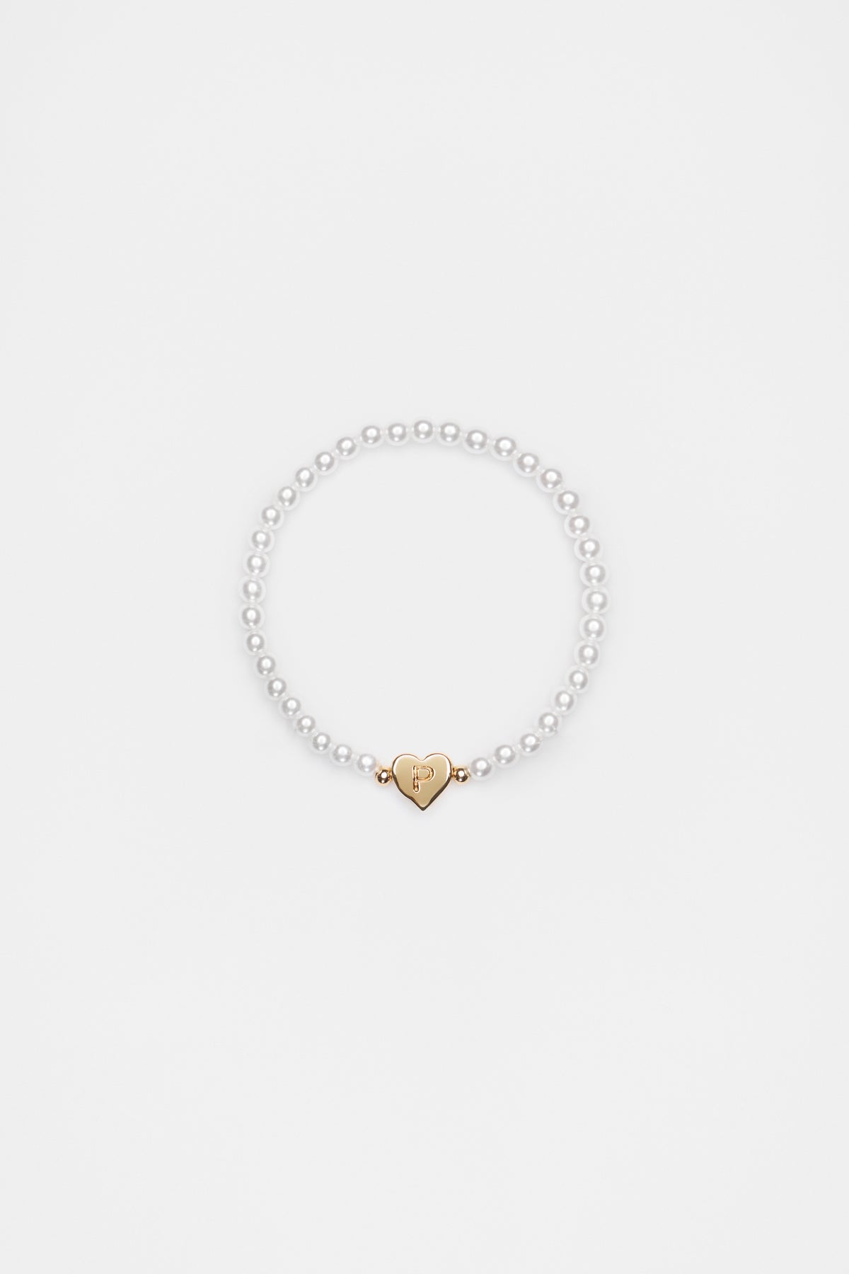 Initial Pearl Bracelet