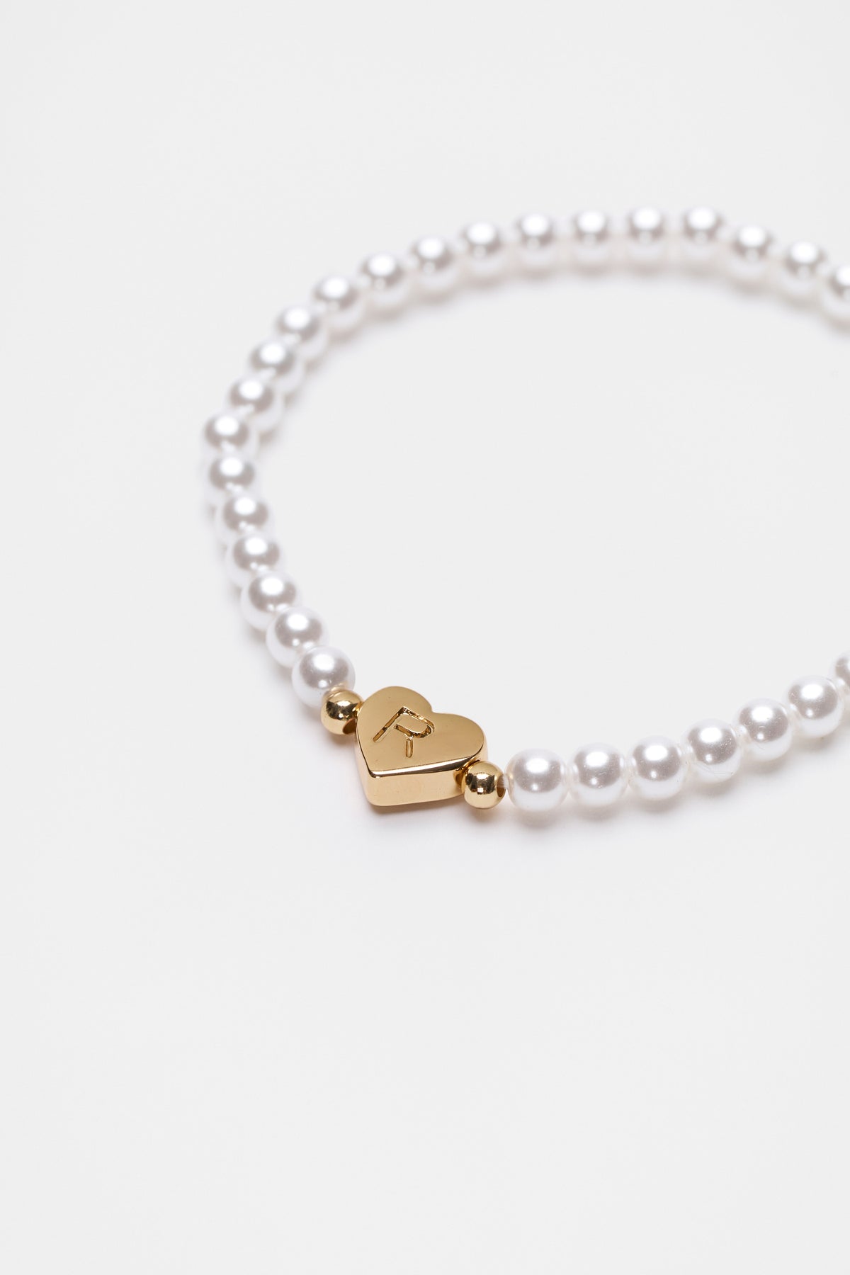 Initial Pearl Bracelet