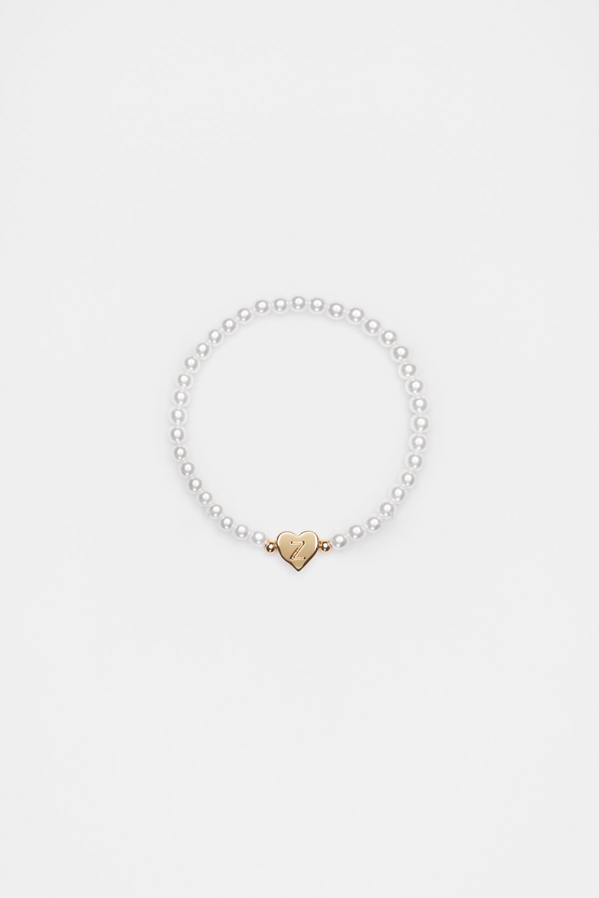 Initial Pearl Bracelet