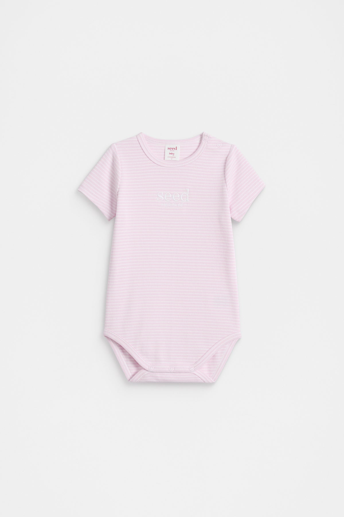Core Rib Logo Bodysuit