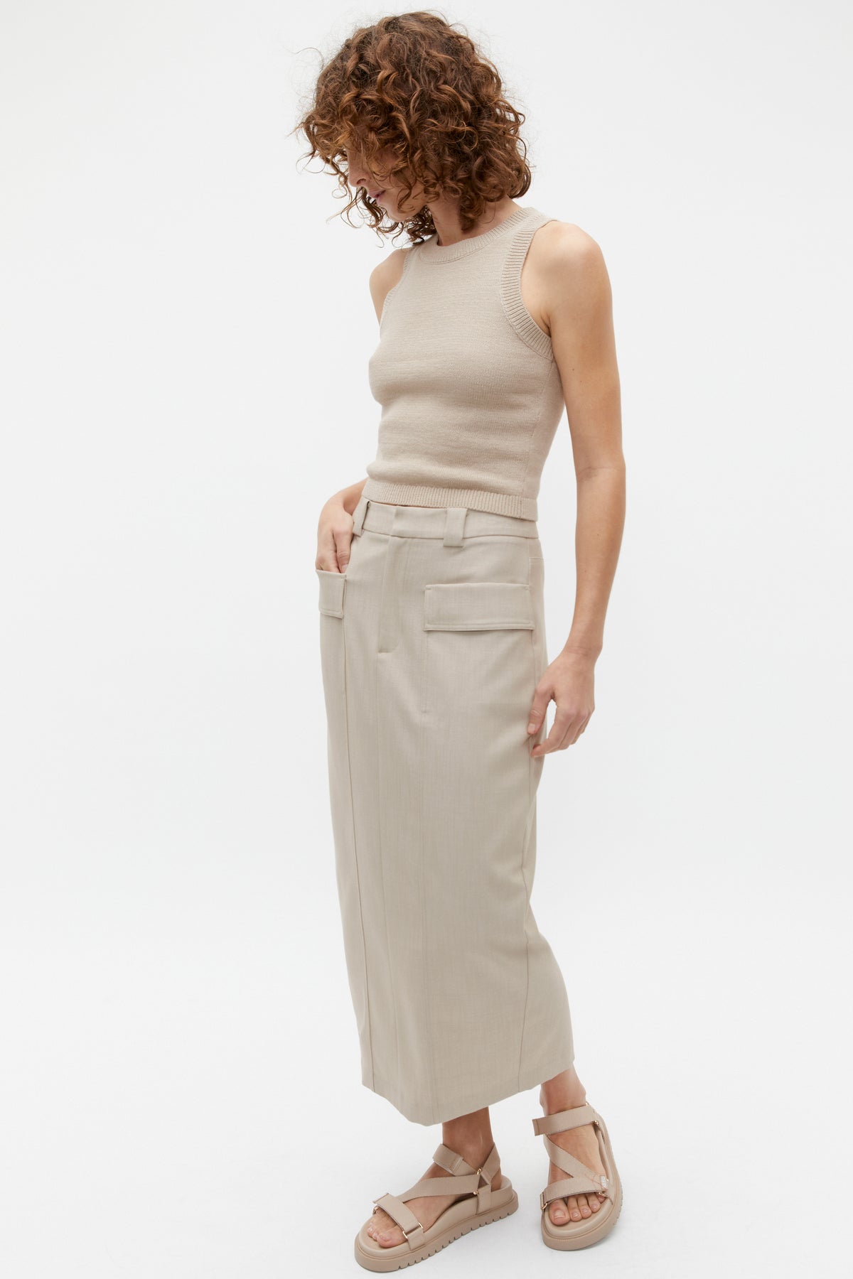 Cotton Knit Top
