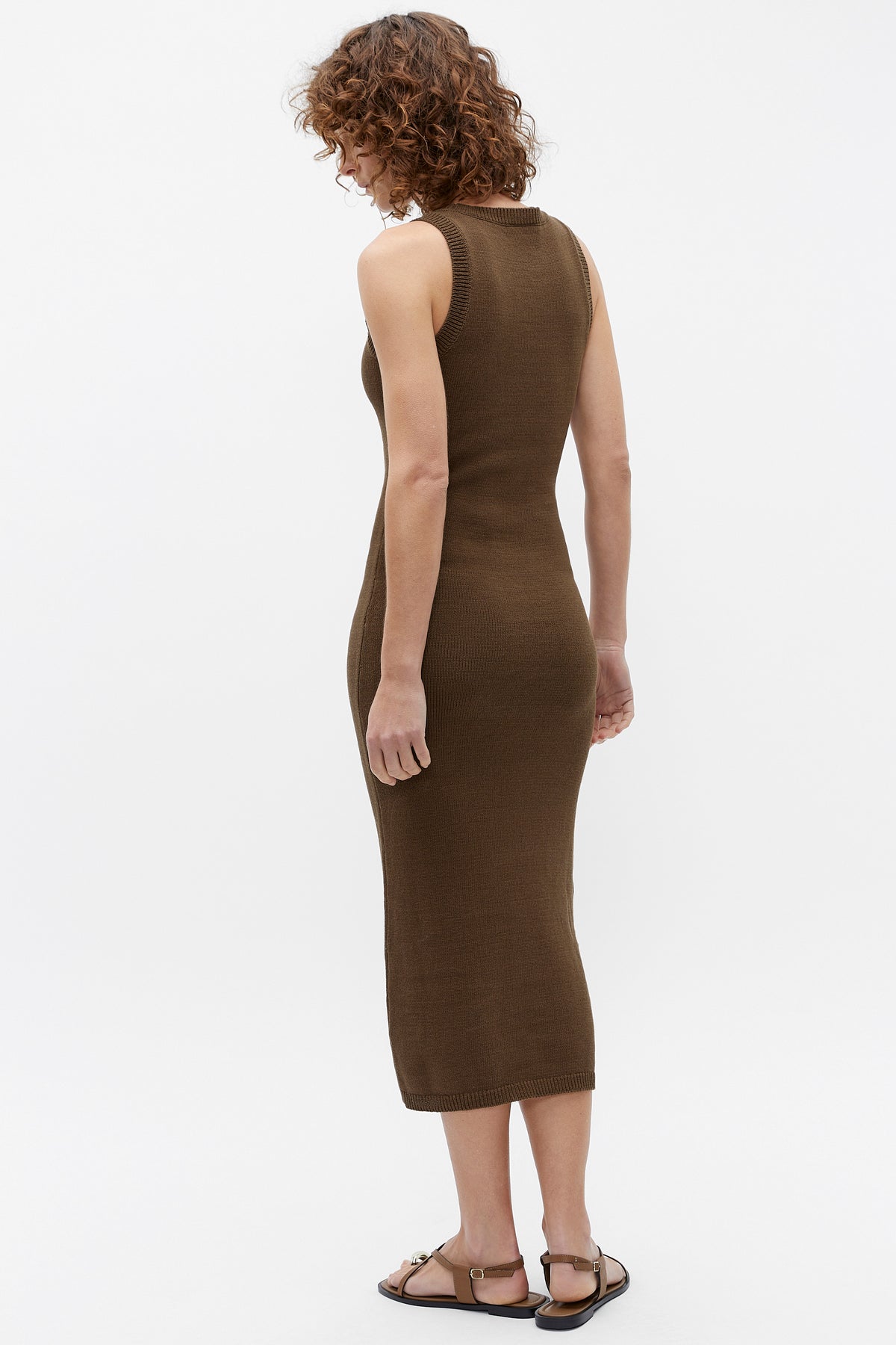 Knit Tank Midi Dress