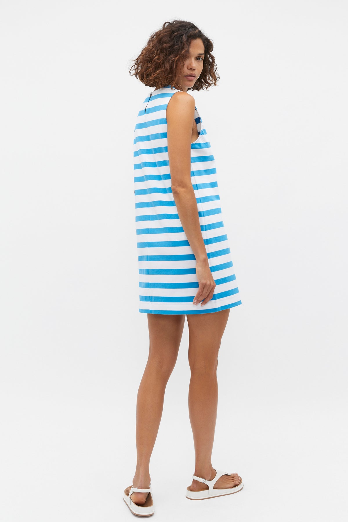 Jersey Mini Shift Dress