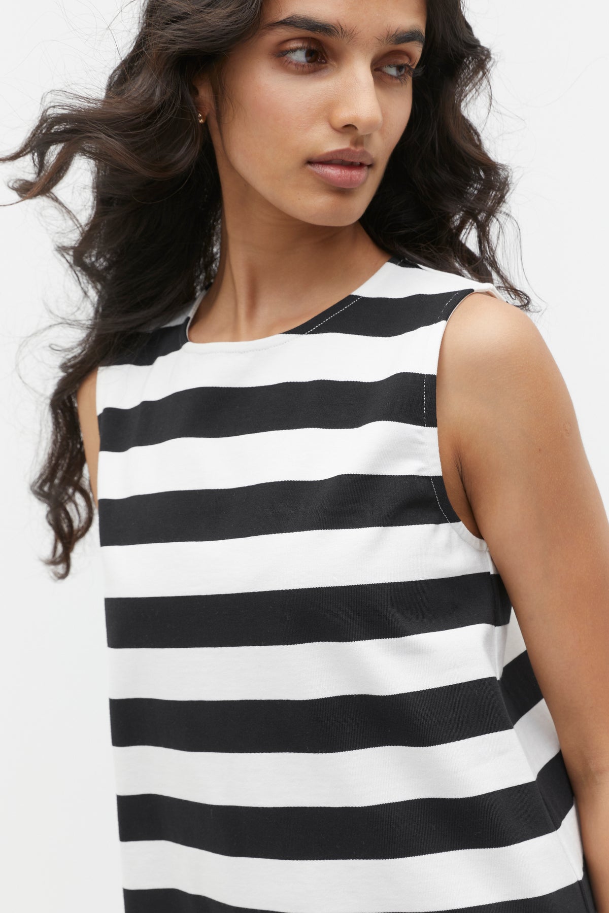 Jersey Mini Shift Dress