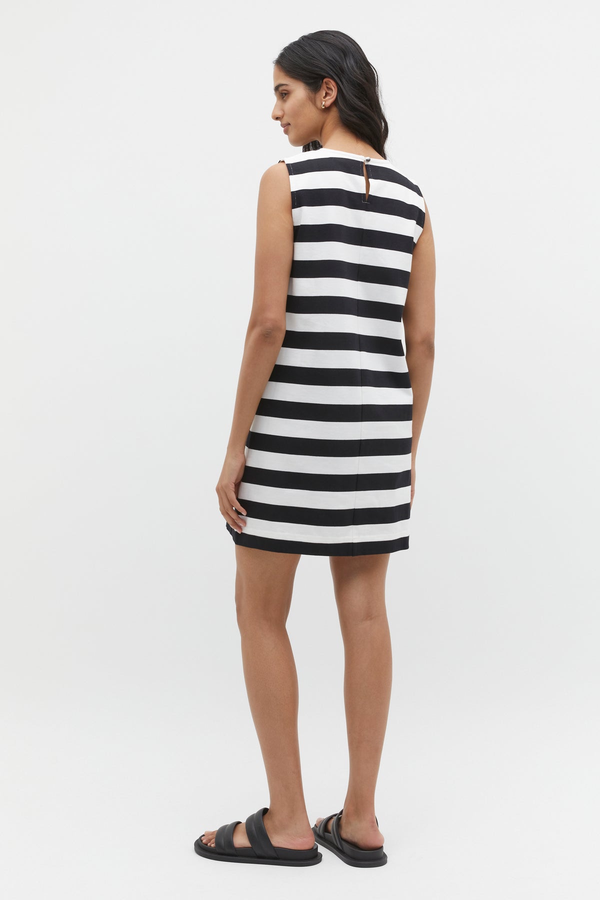 Jersey Mini Shift Dress