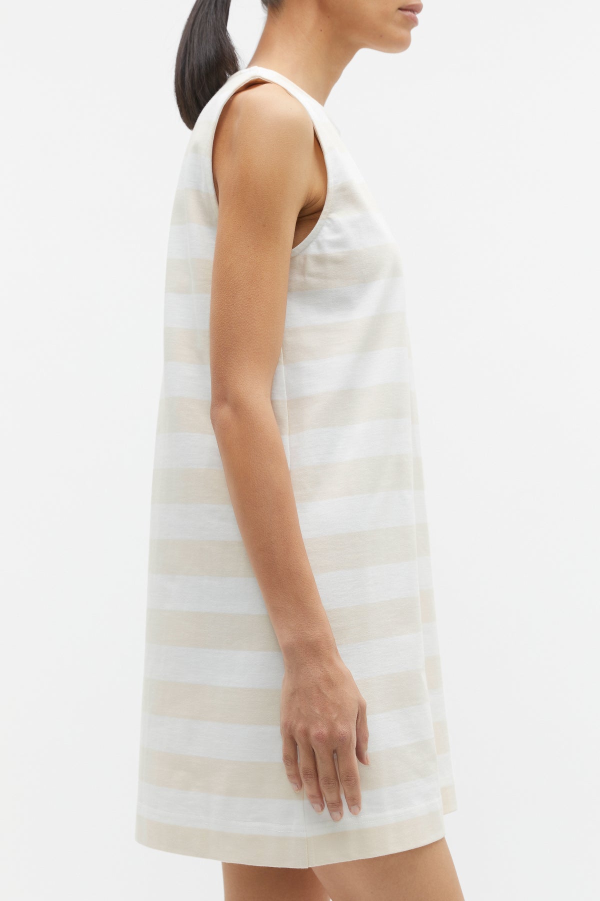 Jersey Mini Shift Dress
