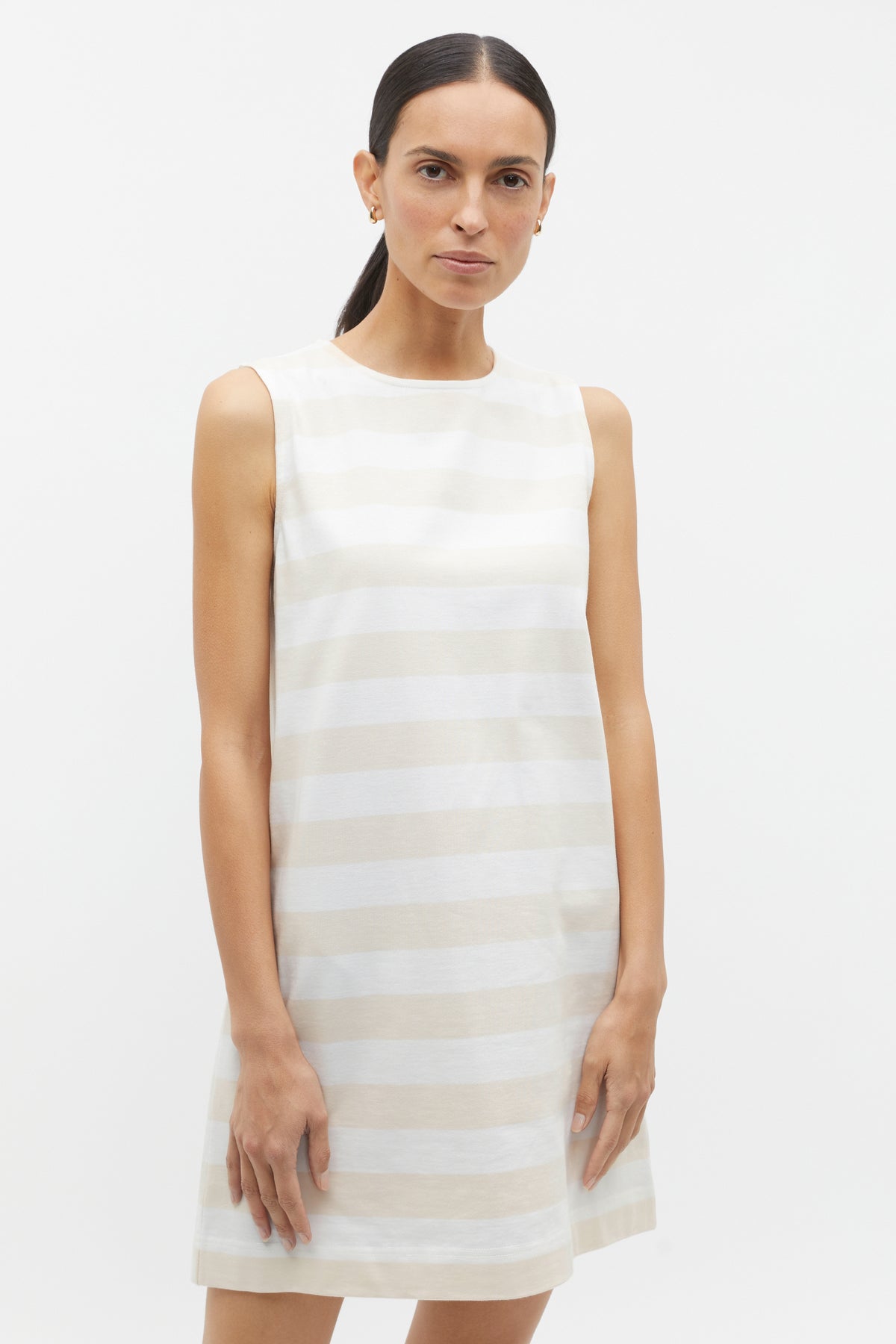 Jersey Mini Shift Dress