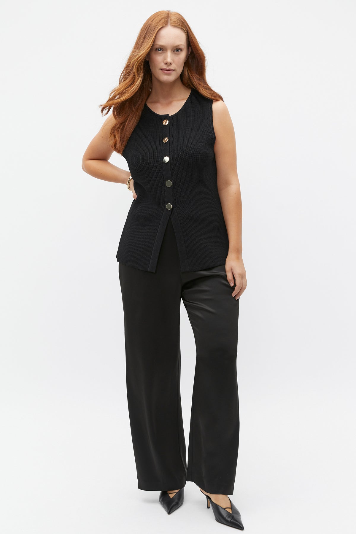 Satin Wide Leg Pant